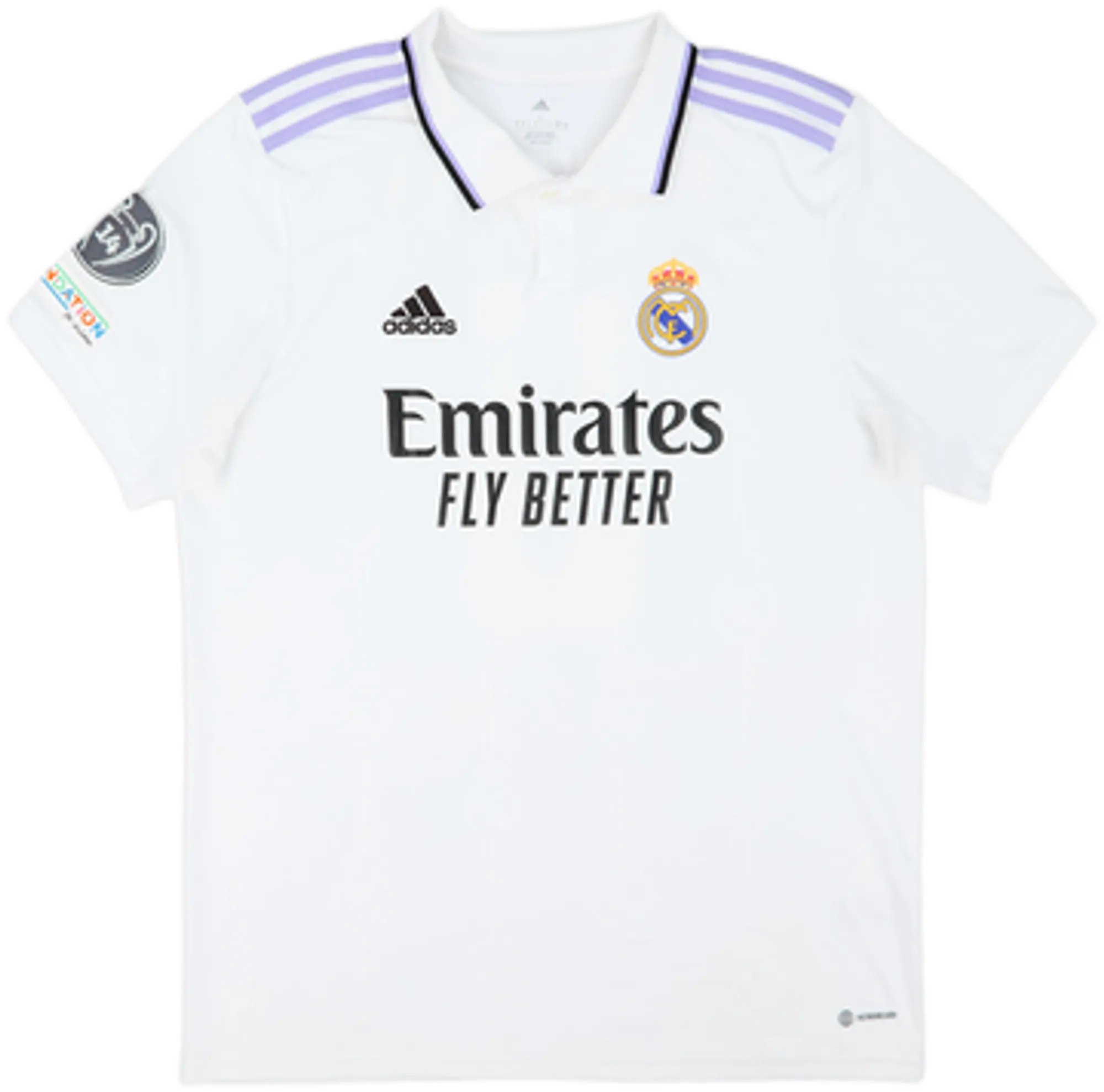 2022-23 Real Madrid Home Shirt Benzema #9 - 8/10 - (L)