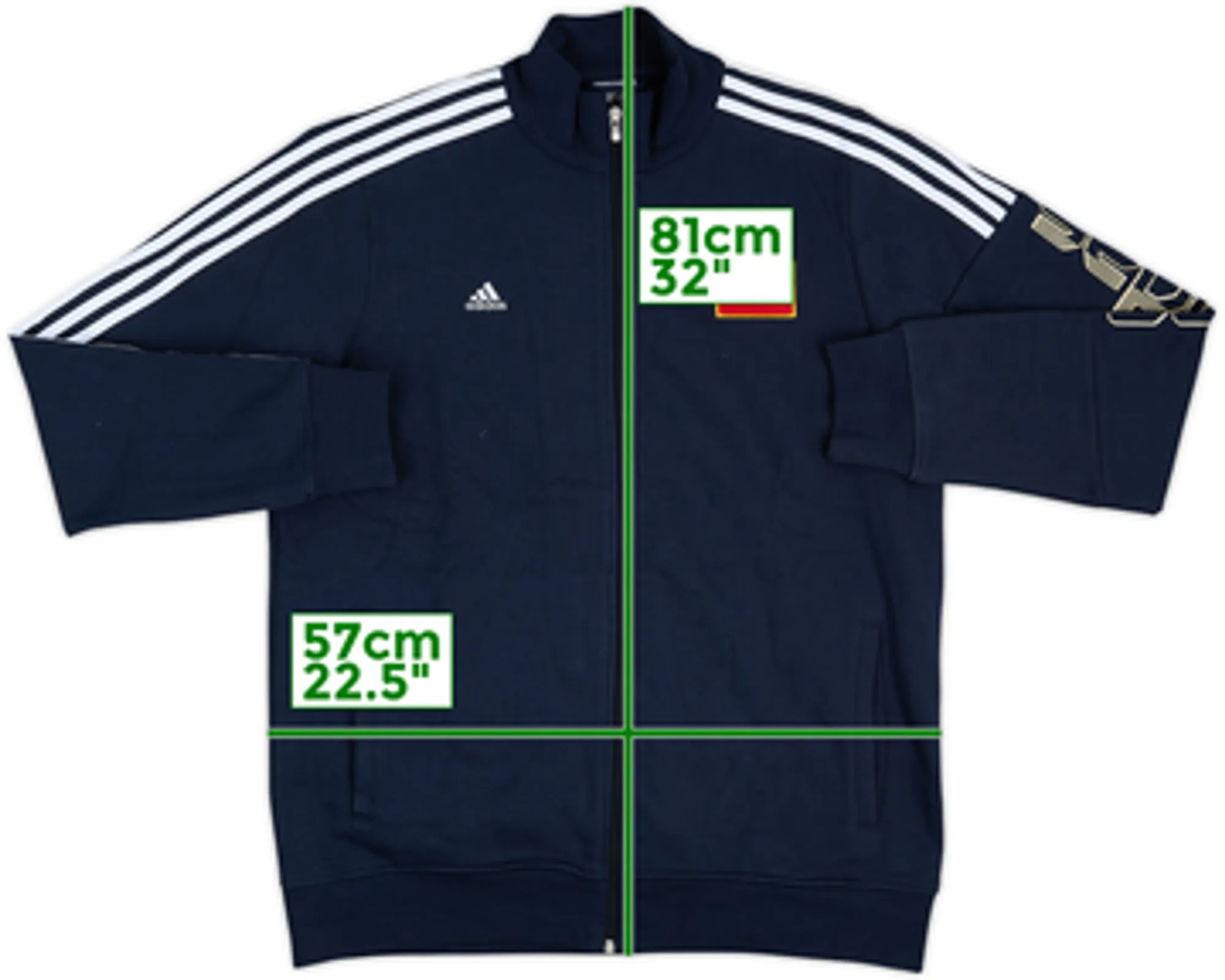 2010-12 China adidas Track Jacket - 9/10 - (3XL)