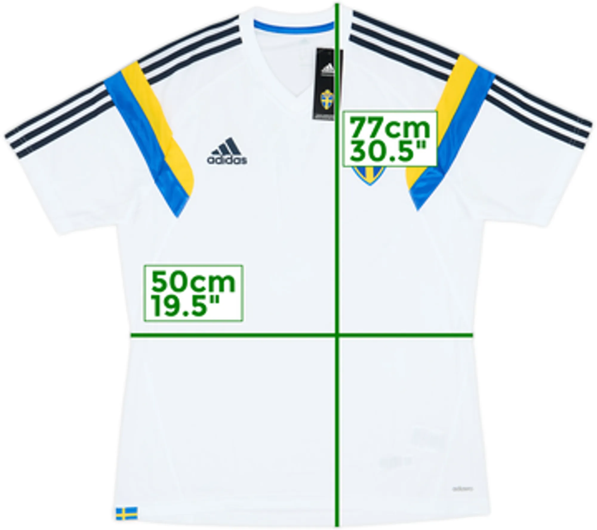2013-14 Sweden adidas Training Shirt (L)