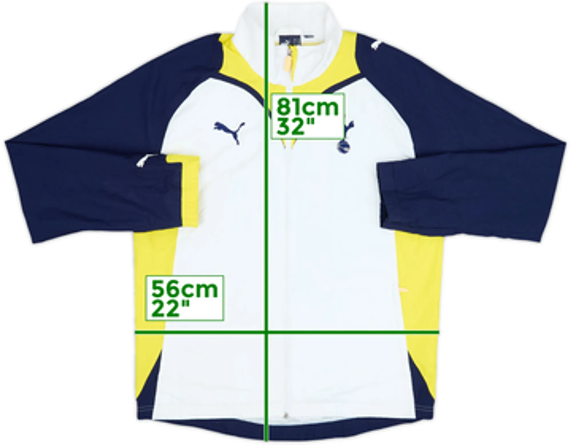 2009-10 Tottenham Puma Track Jacket - 7/10 - (M)