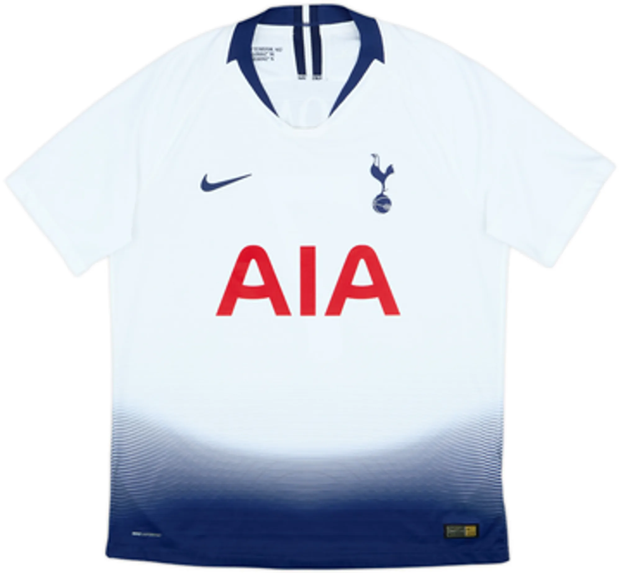 2018-19 Tottenham Authentic Home Shirt Son #7 - 9/10 - (L)
