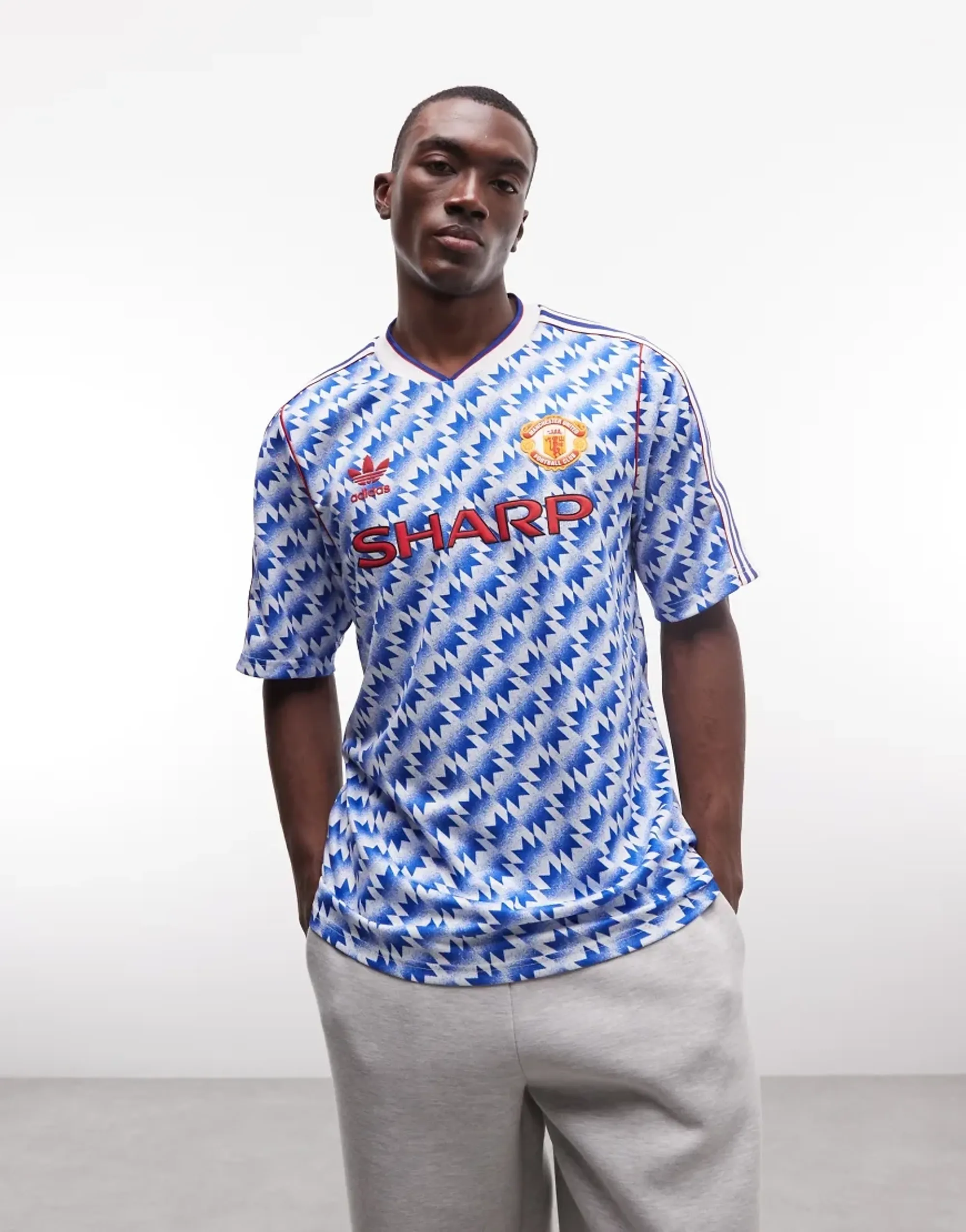 adidas Manchester United Away Jersey 90/92