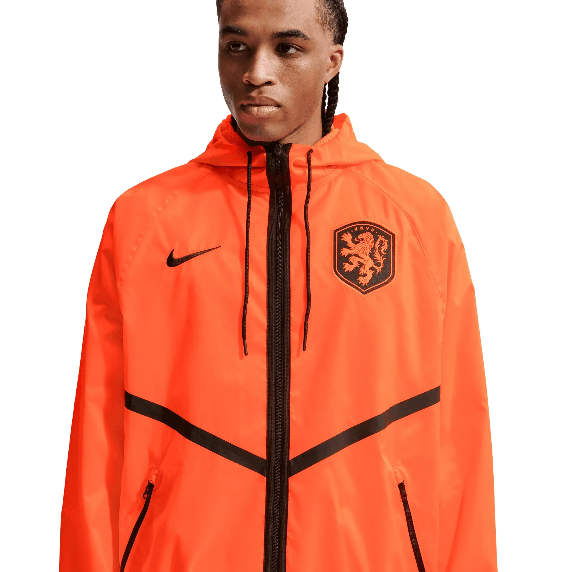 Netherlands Nike KMD Anthem Jacket - Orange
