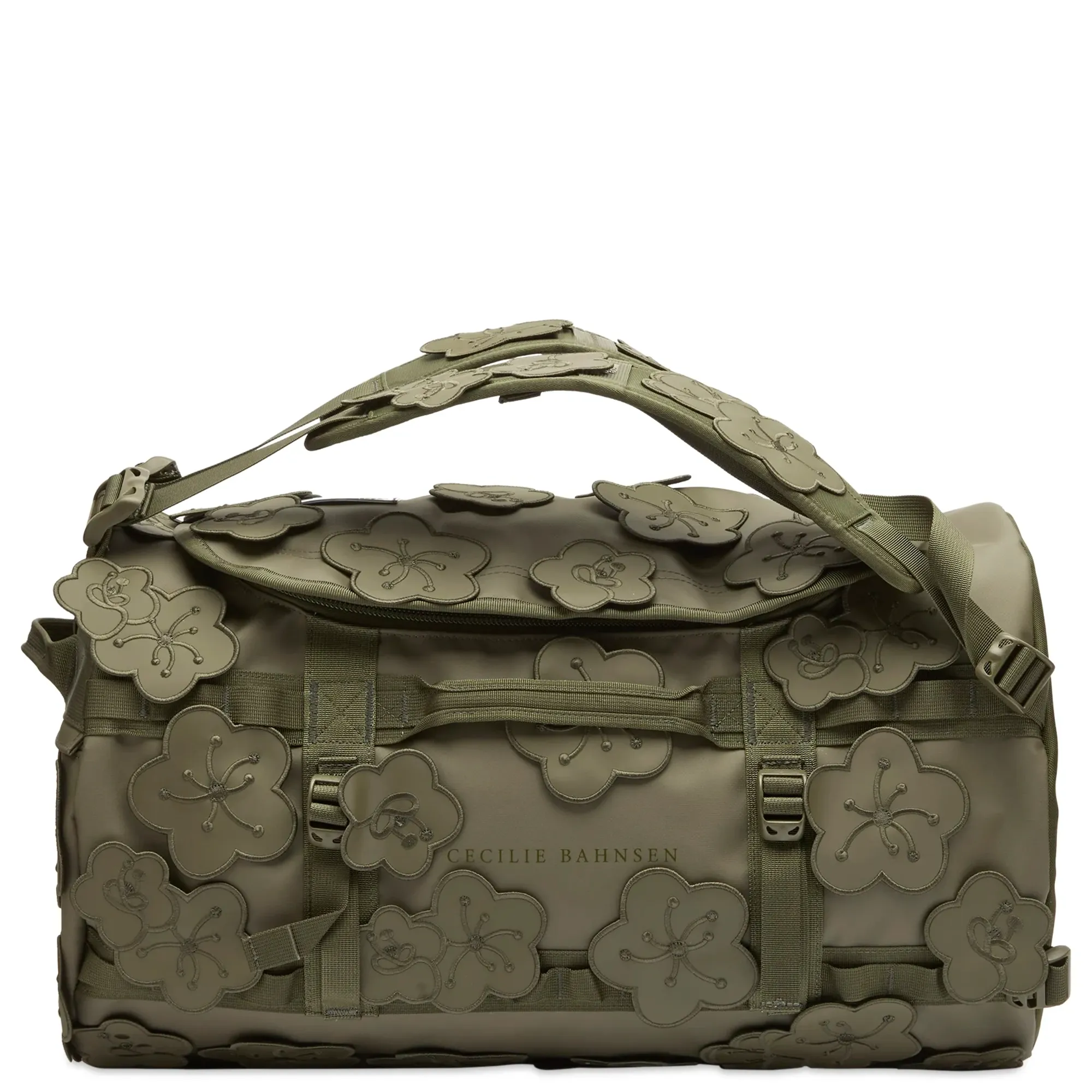 The North Face Women's x Cecilie Bahnsen Base Camp Duffel - S Forest Night Green