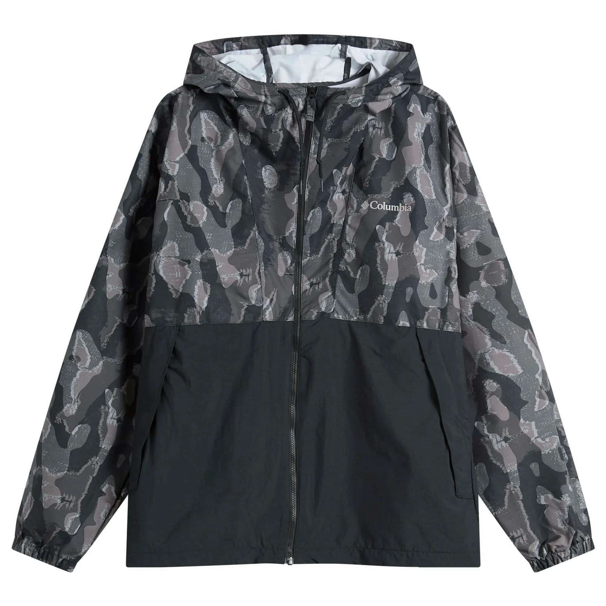 Columbia Men's Spire Valley™ Novelty Windbreaker Black Treebark