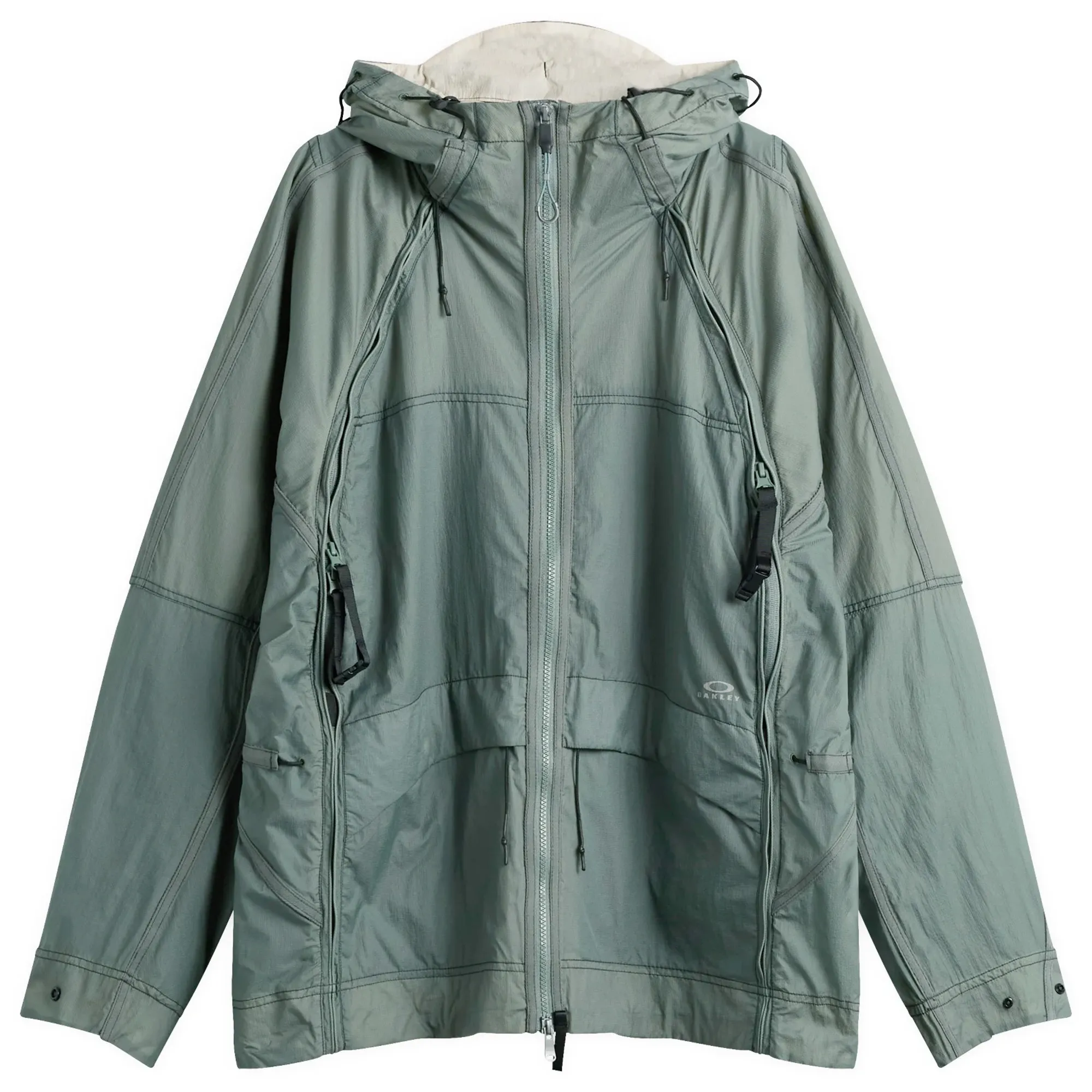 Oakley Men's Latitude Veil Flow Jacket Aviator Green