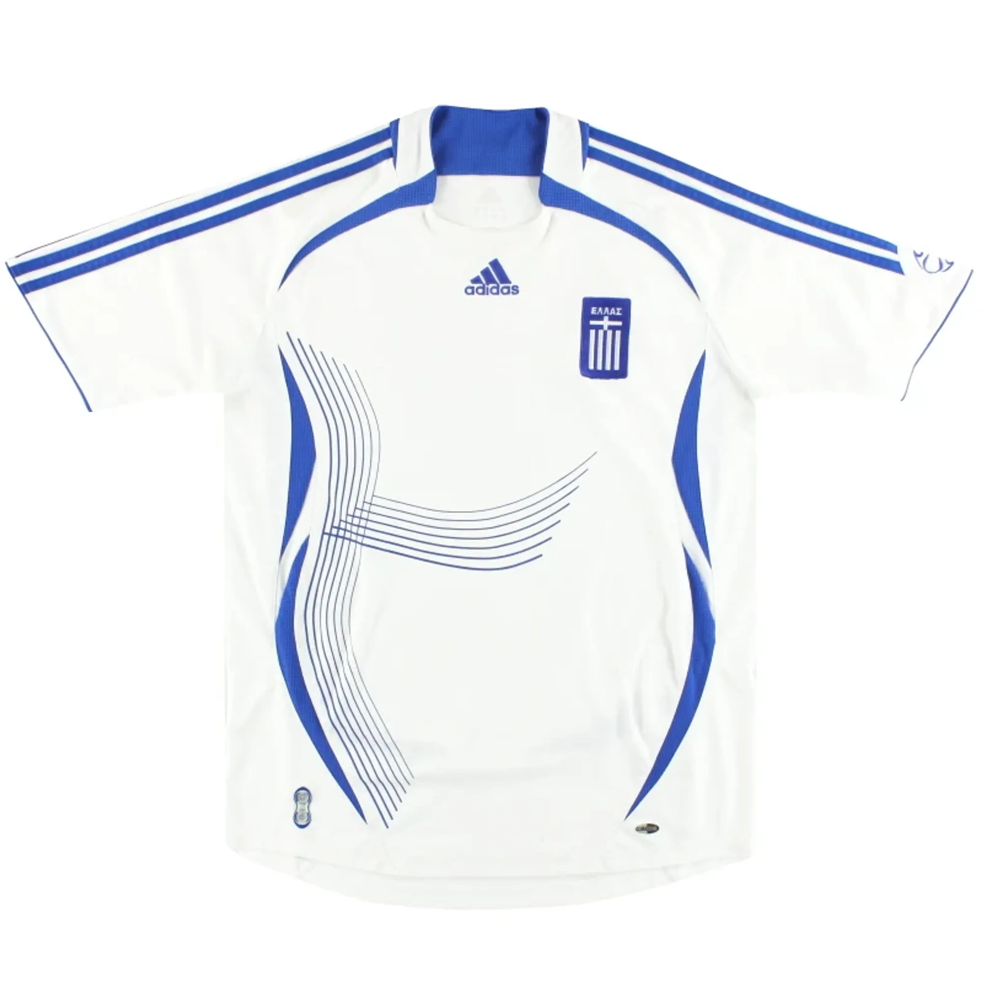 2006-08 Greece adidas Away Shirt S - Greece / Excellent 