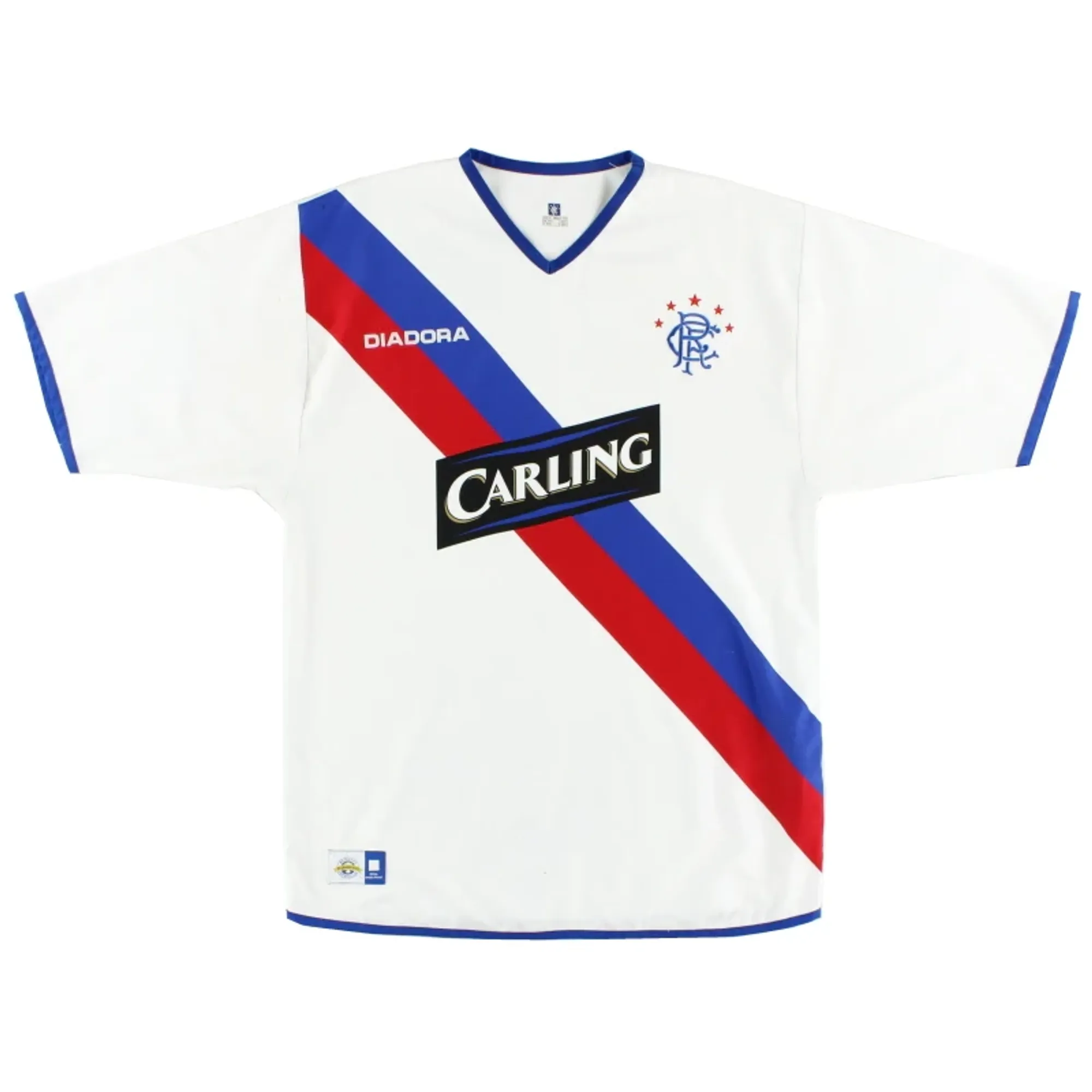2004-05 Rangers Diadora Away Shirt XL - Rangers / Excellent 