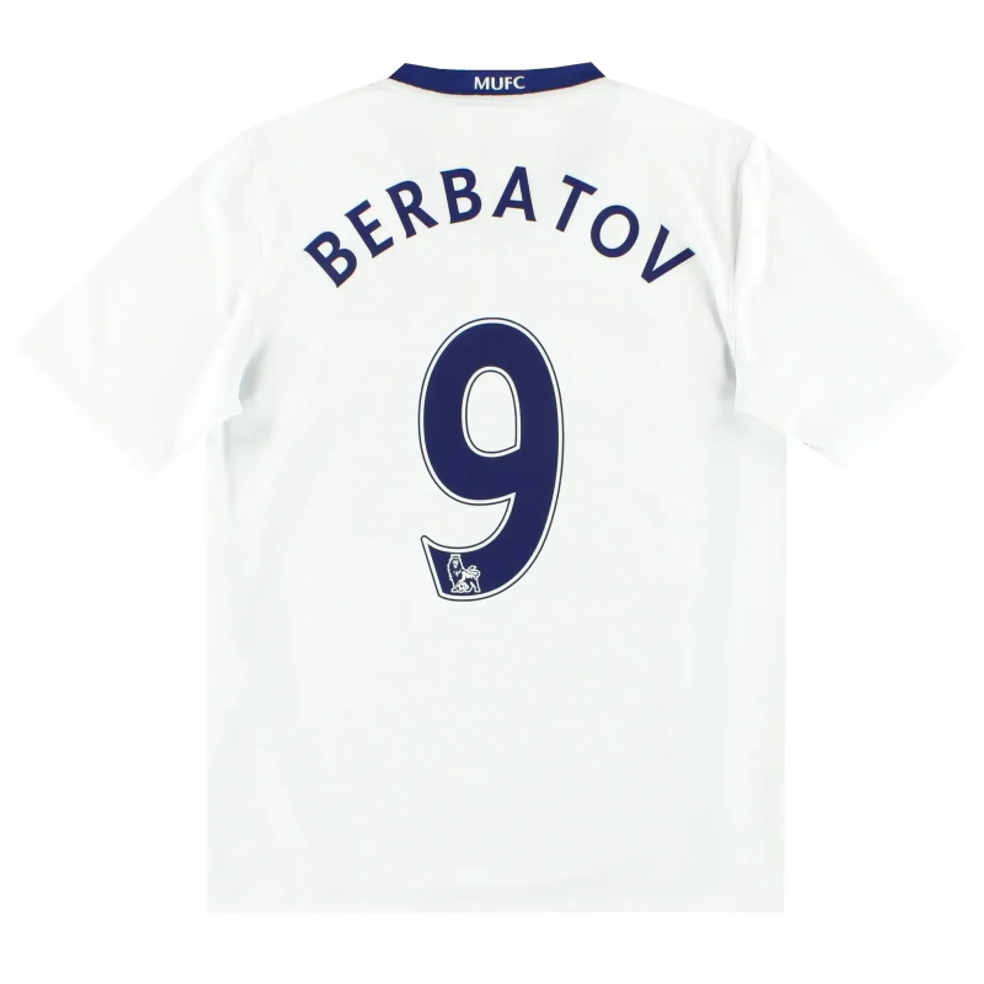 2008-09 Manchester United Nike Away Shirt Berbatov #9 XL - Manchester United / Excellent 