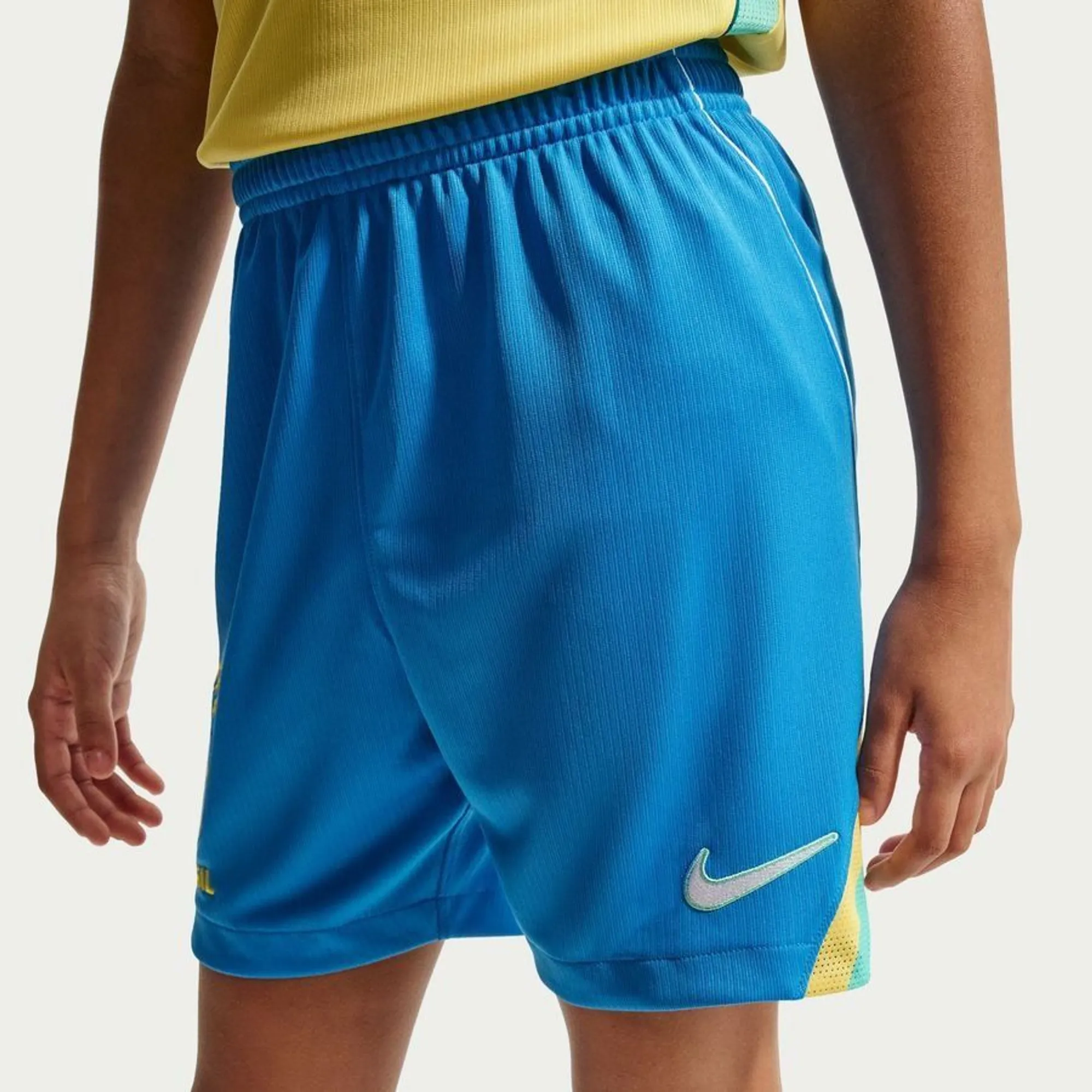 Brazil Home Shorts World Cup 2026 Kids - ['Blue']