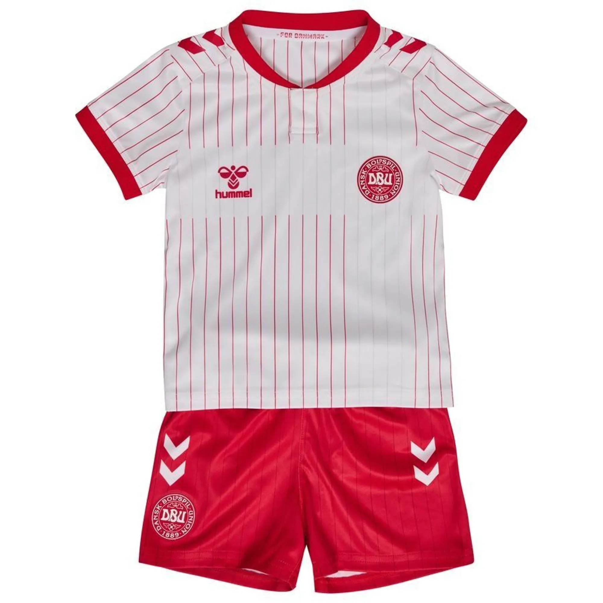 Denmark Away Shirt 2026/27 Mini-Kit Kids - ['White']