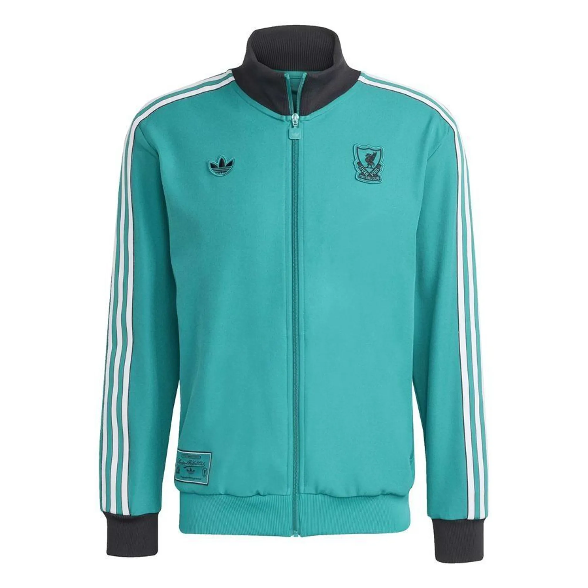 Liverpool Track Top Terrace Icons - Sea Green/Black/White - ['Green']