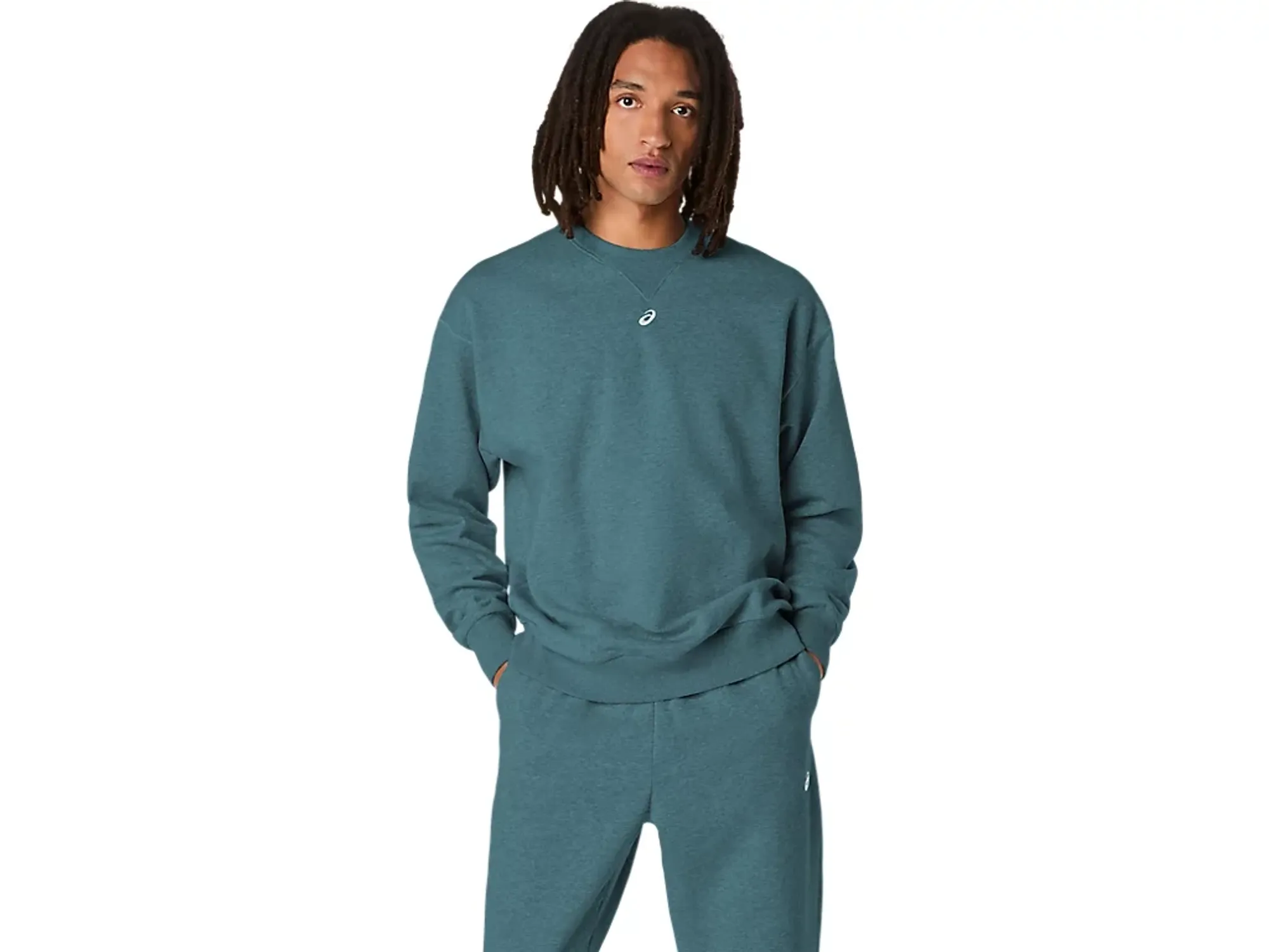 Asics Fleece Crew-Neck Top Relaxed