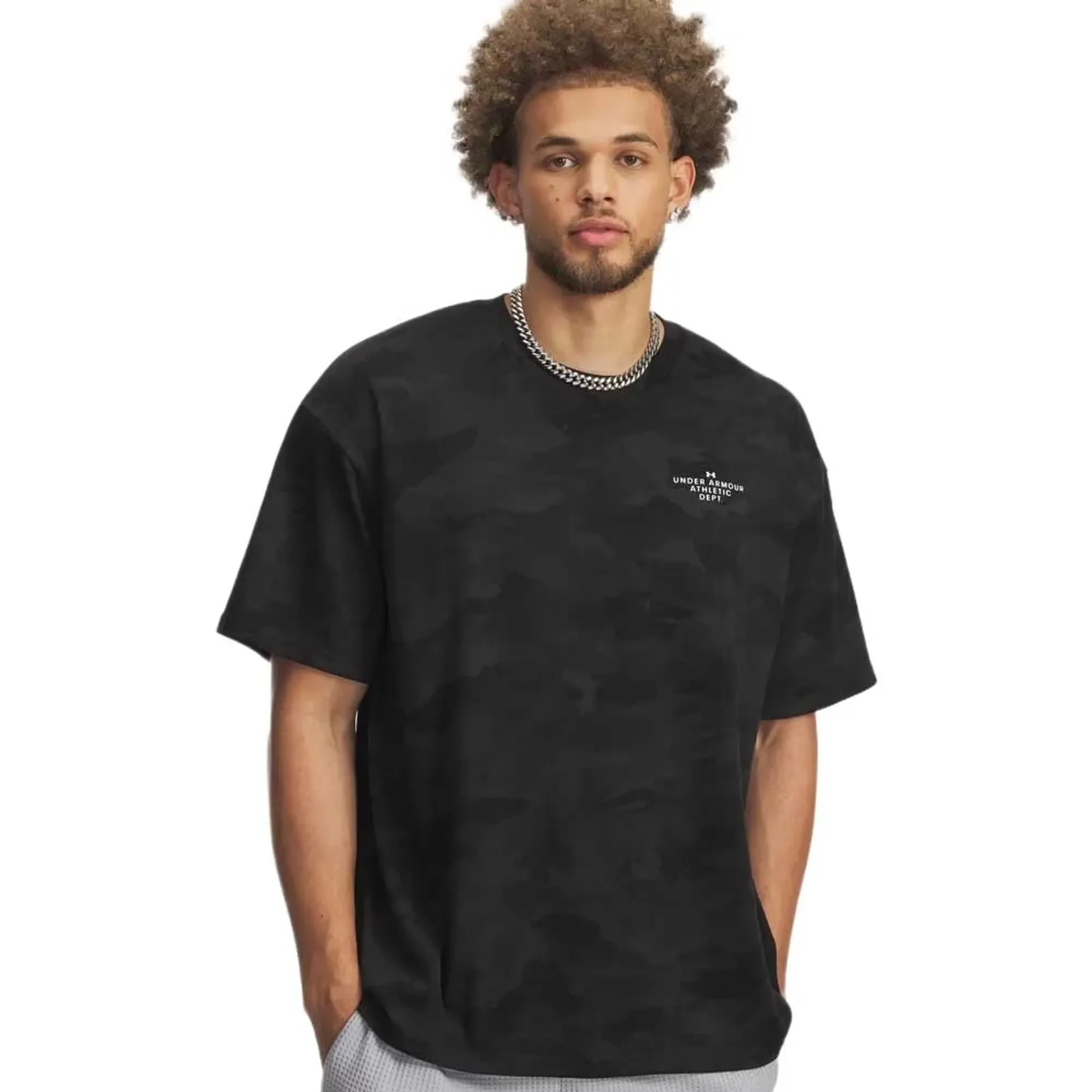 Under Armour Heavyweight Athletic Dept Aop Short Sleeve T-shirt