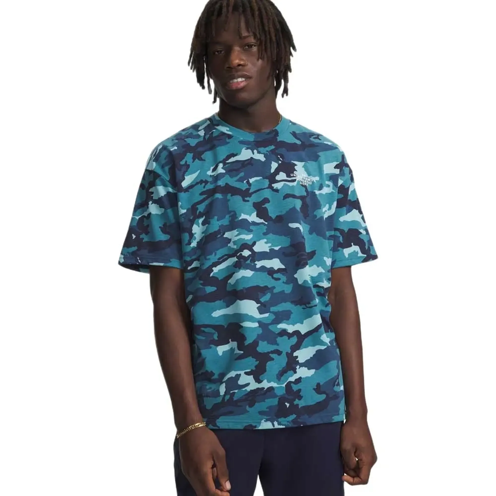 Under Armour Heavyweight Athletic Dept Aop Short Sleeve T-shirt