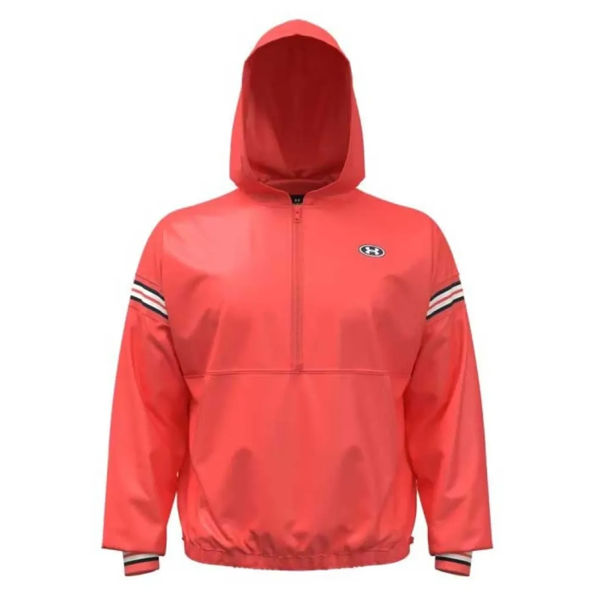 Under Armour  Icon Sportswear Woven Men's Jacket Venom Red / White L