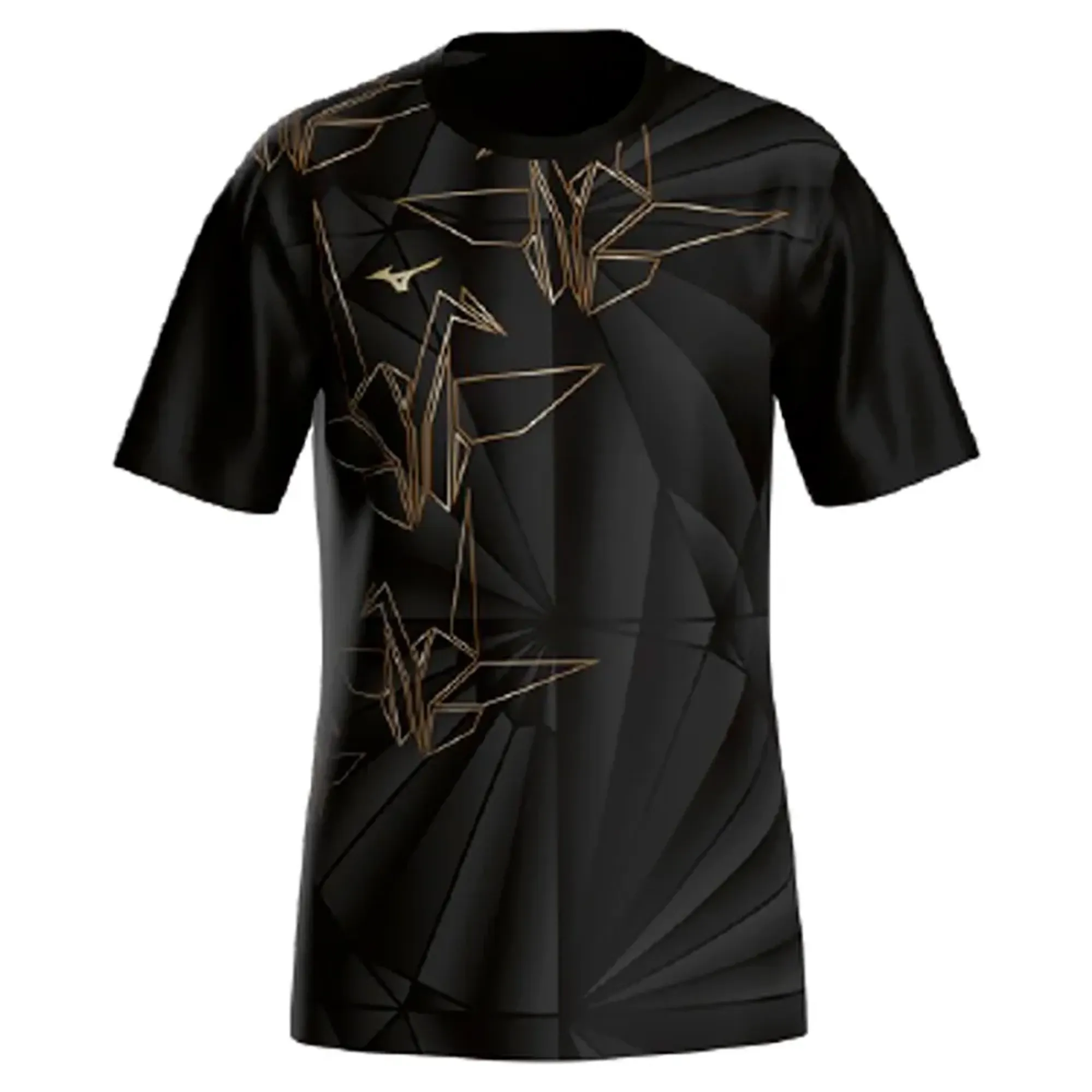 Mizuno Active Dryaeroflow Graphic Origami Short Sleeve T-shirt