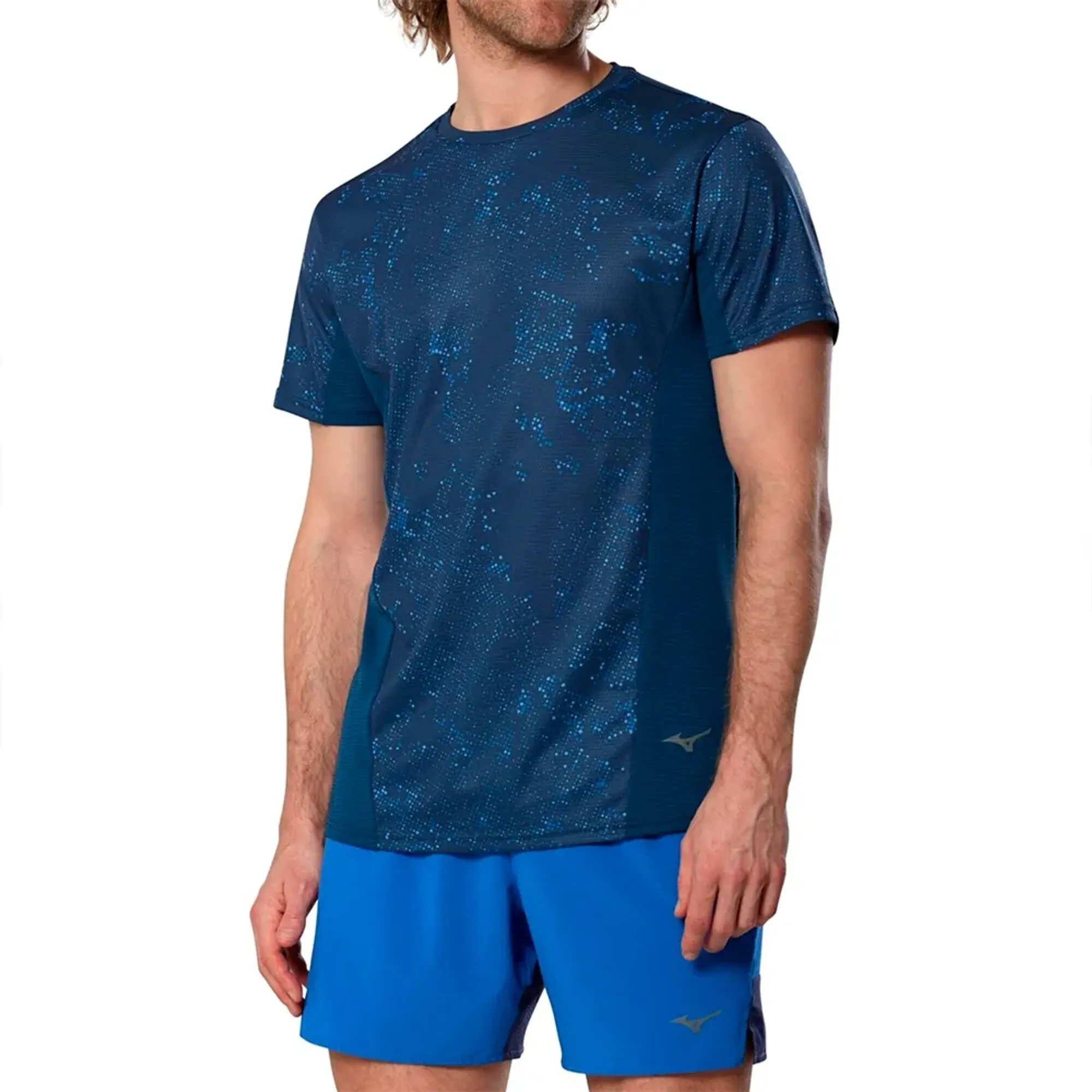 Mizuno Active Dryaeroflow Graphic Short Sleeve T-shirt