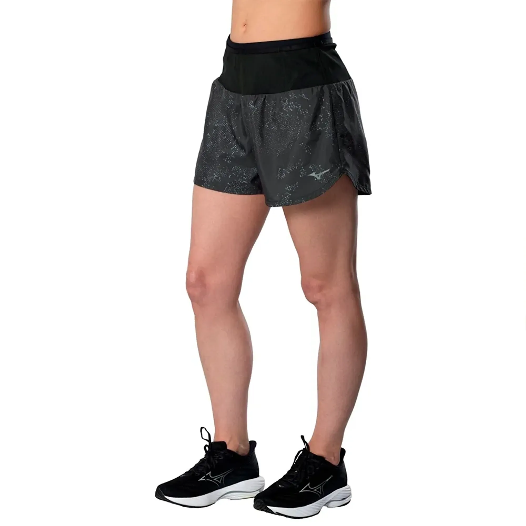 Mizuno Active Graphic Multi Pocket 4in Shorts