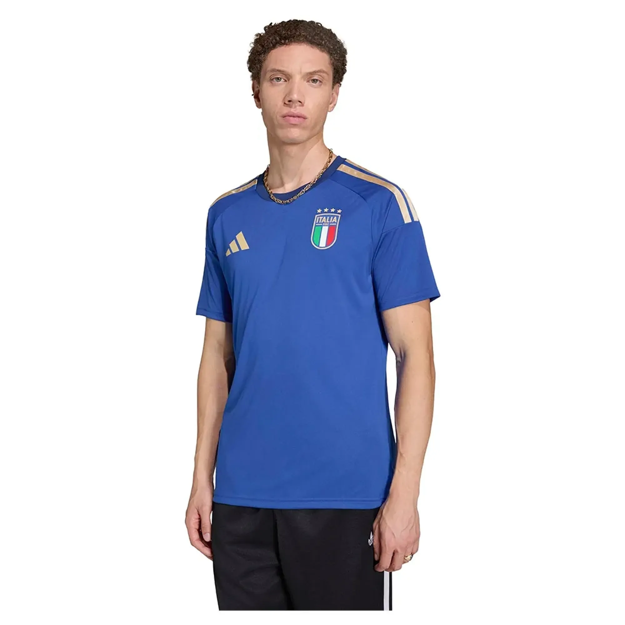Adidas Italy 26/27 Fan Home Short Sleeve T-shirt