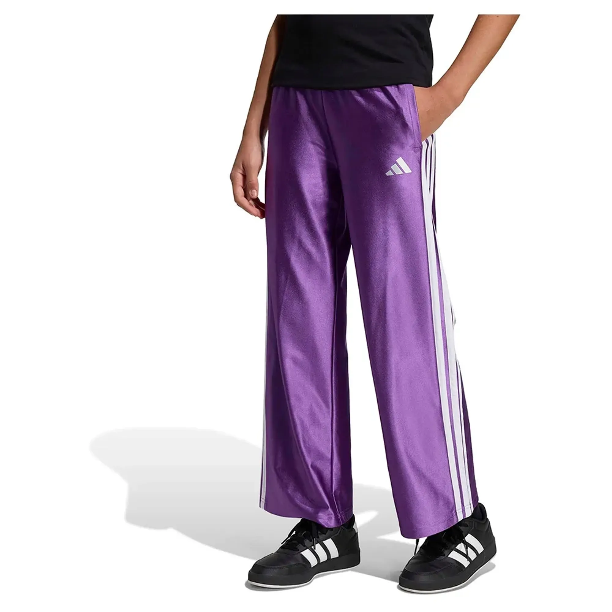 Adidas Seasonals Glam Wide Leg Tracksuit Pants