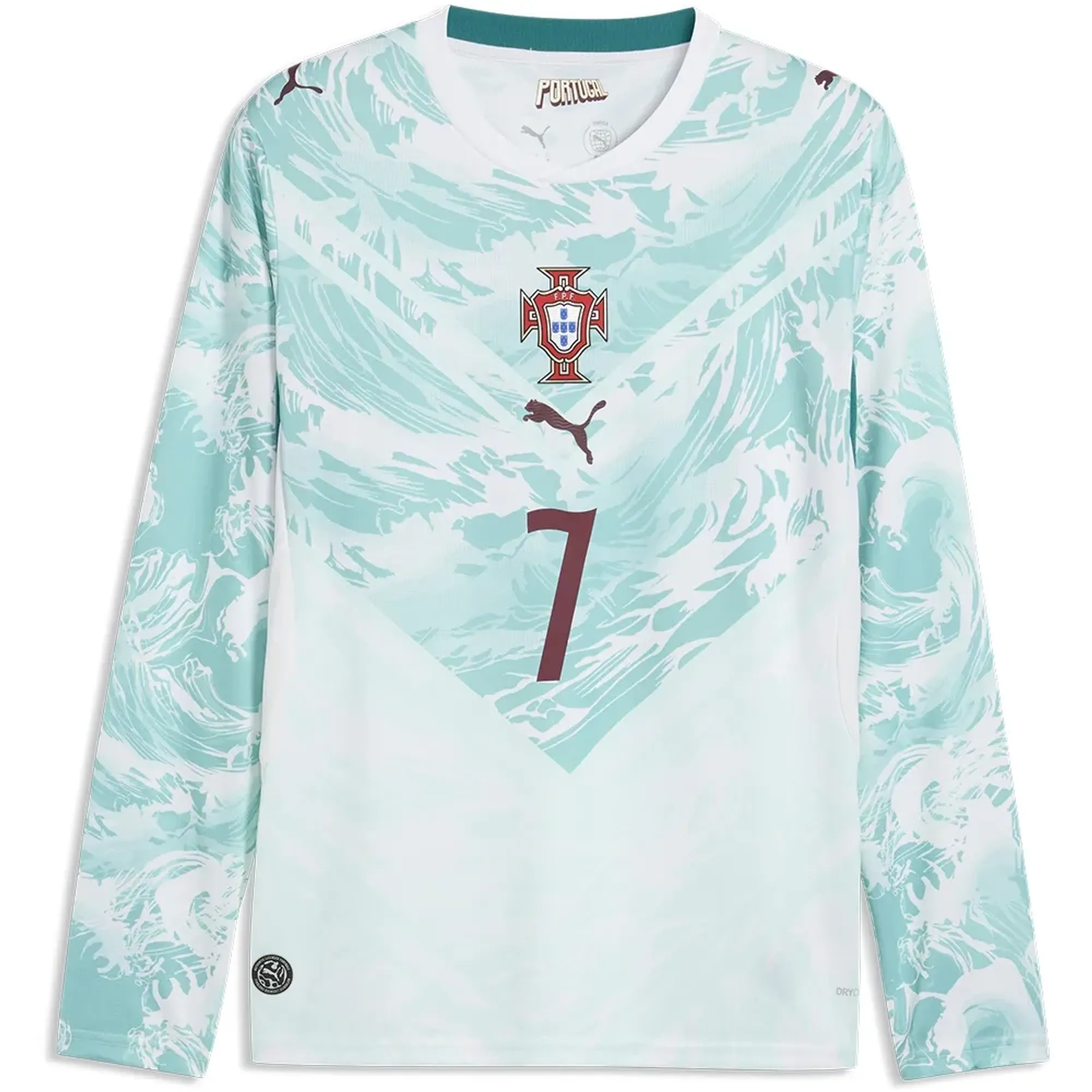 Puma Portugal 25/26 Replica Away Long Sleeve T-shirt