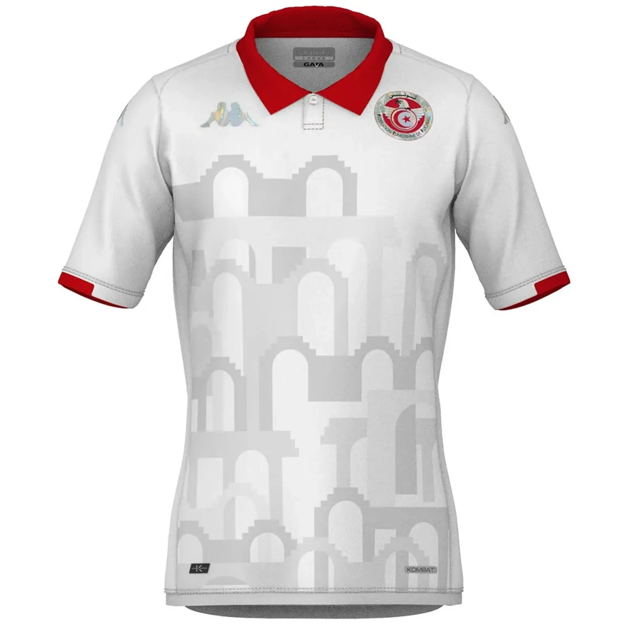 Kappa 2023-tunisia Short Sleeve T-shirt