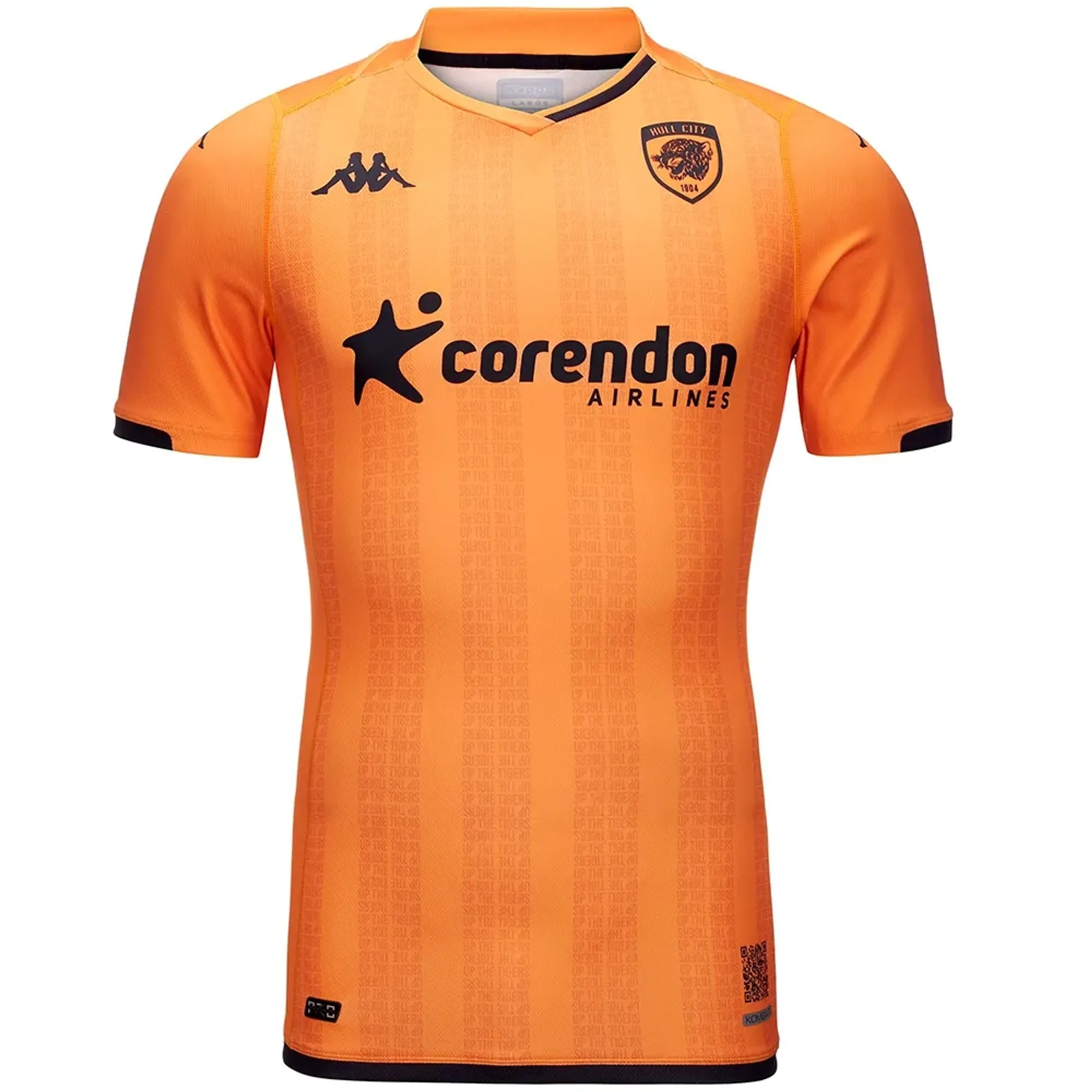 Kappa Komabt Pro 2024-hull City Short Sleeve T-shirt