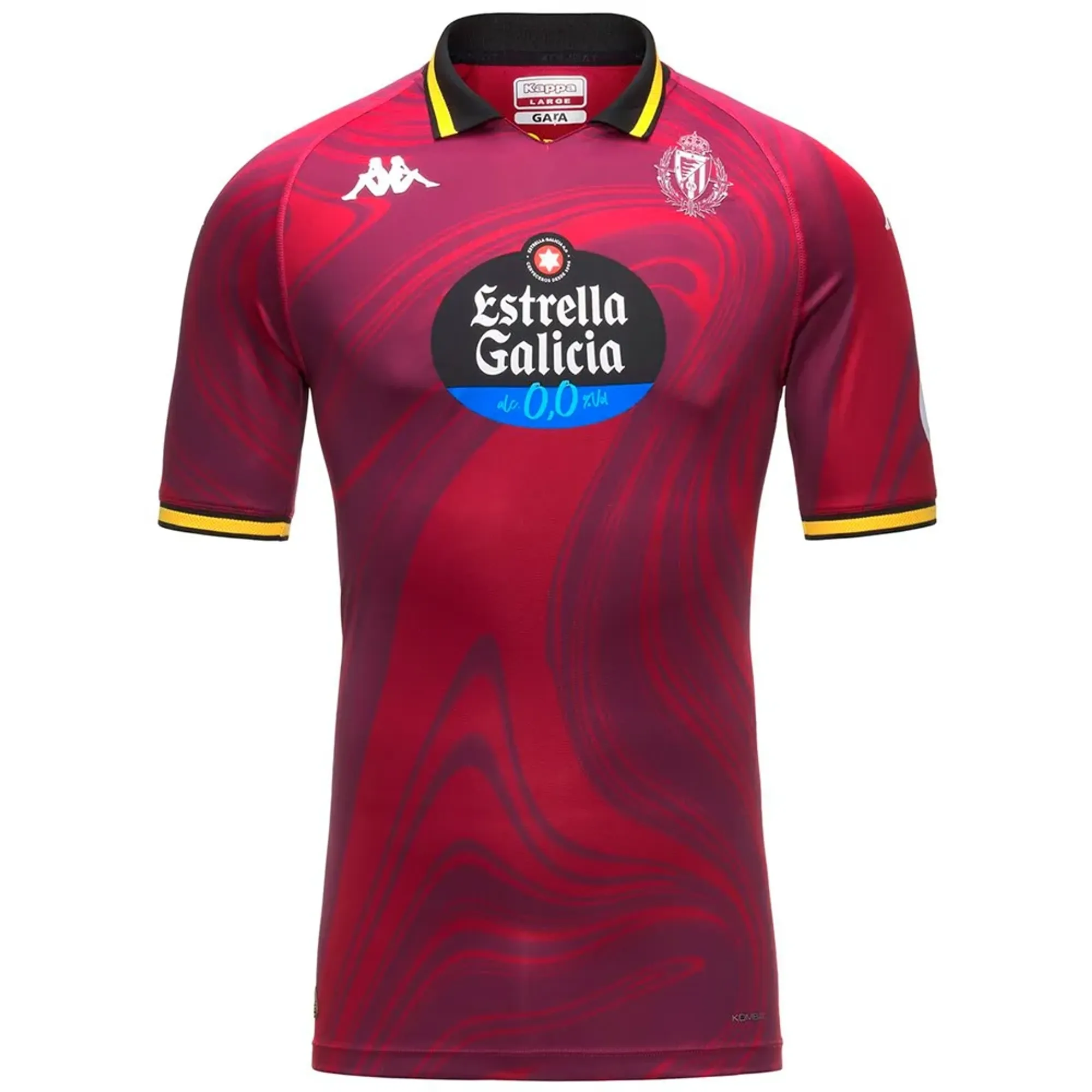 Kappa Real Valladolid 24/25 Kombat Pro Third Short Sleeve T-shirt