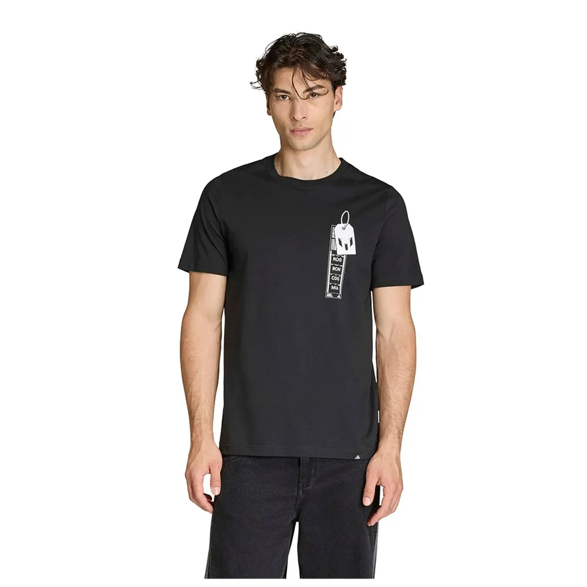 Adidas Messi Fun Graphic Short Sleeve T-shirt