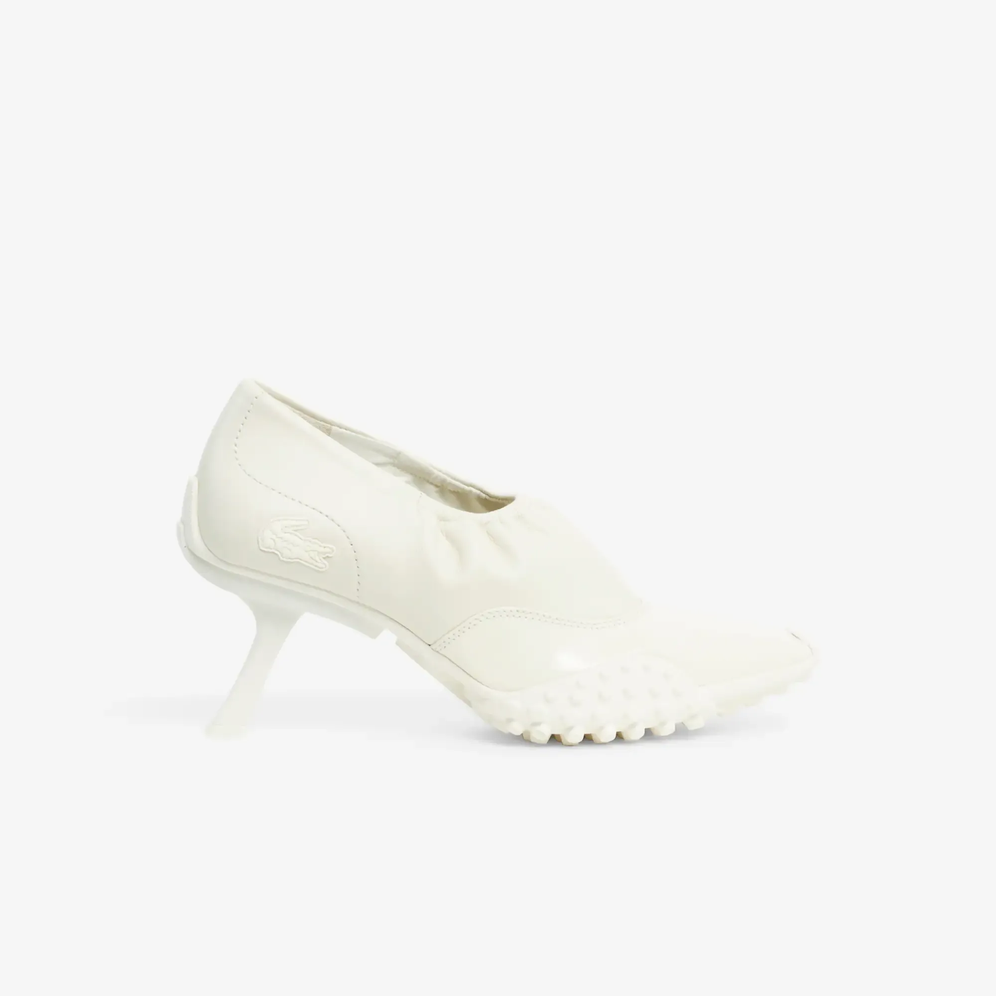 Lacoste Women's Runway Leather Heel - Off White