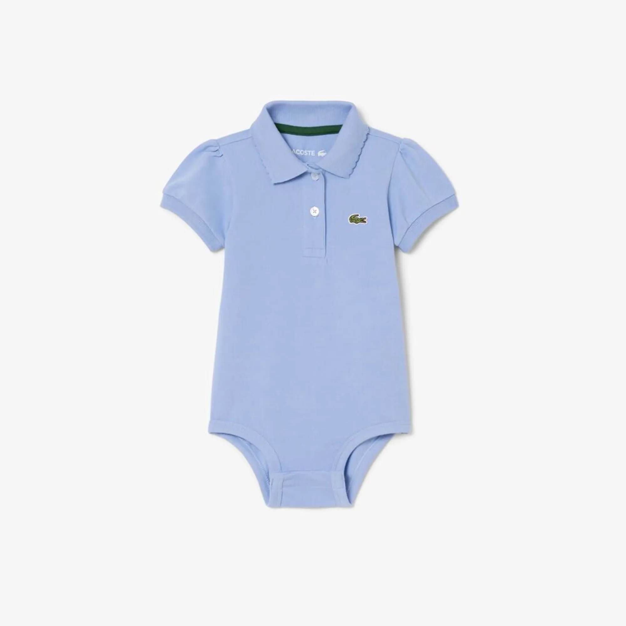 Lacoste Infants’ Petit Piqué Bodysuit - Lavender Blue