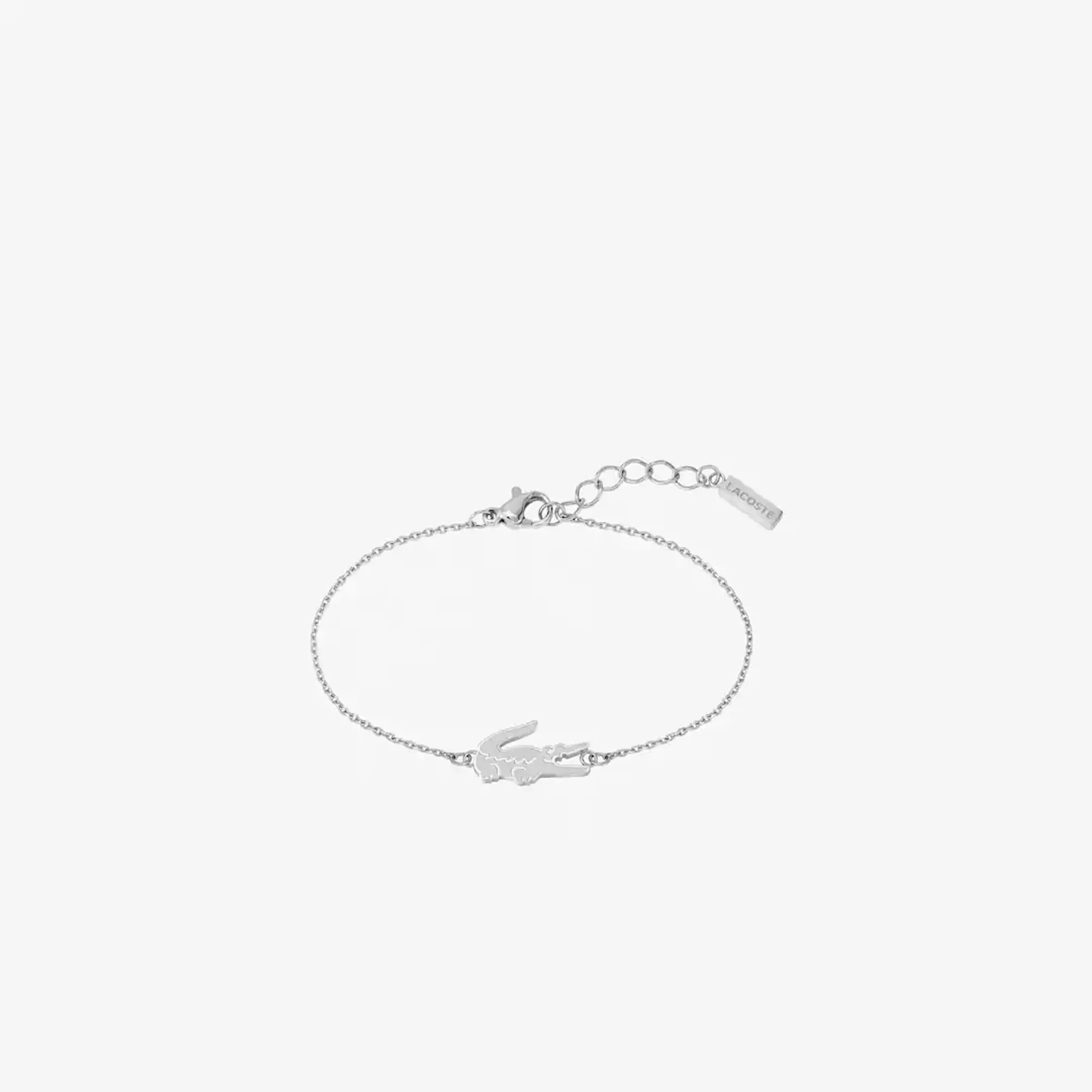 Lacoste Crocodile Bracelet - Silver
