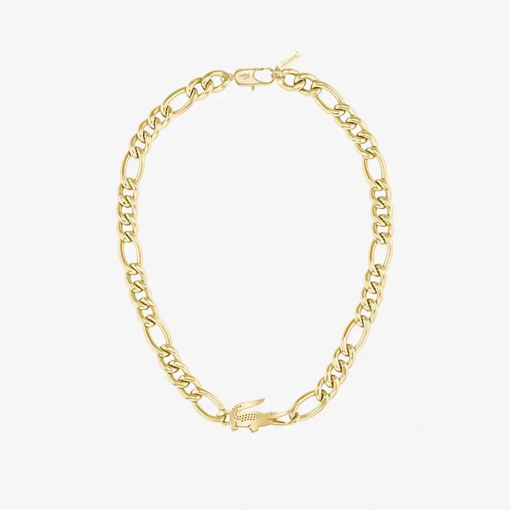 Lacoste Crocodile Necklace - Gold