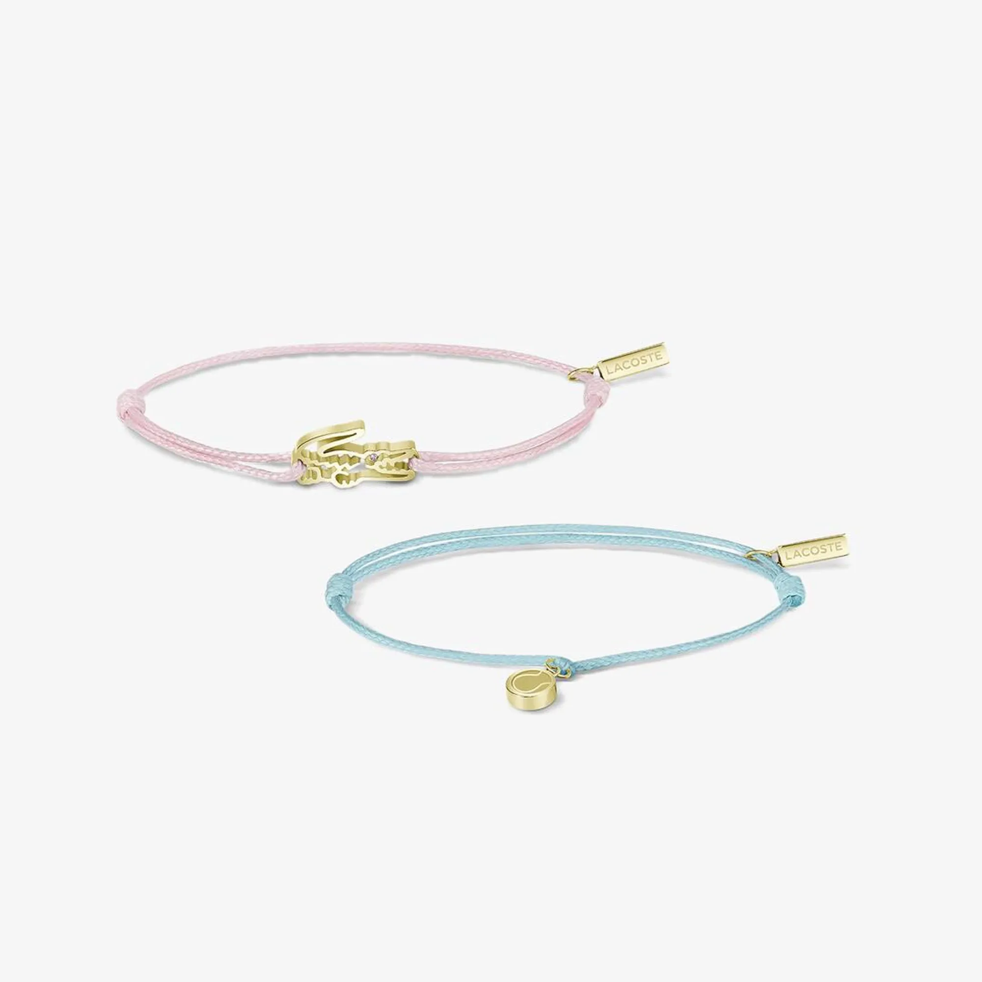 Lacoste Summer Bracelets Gift Set - Pink