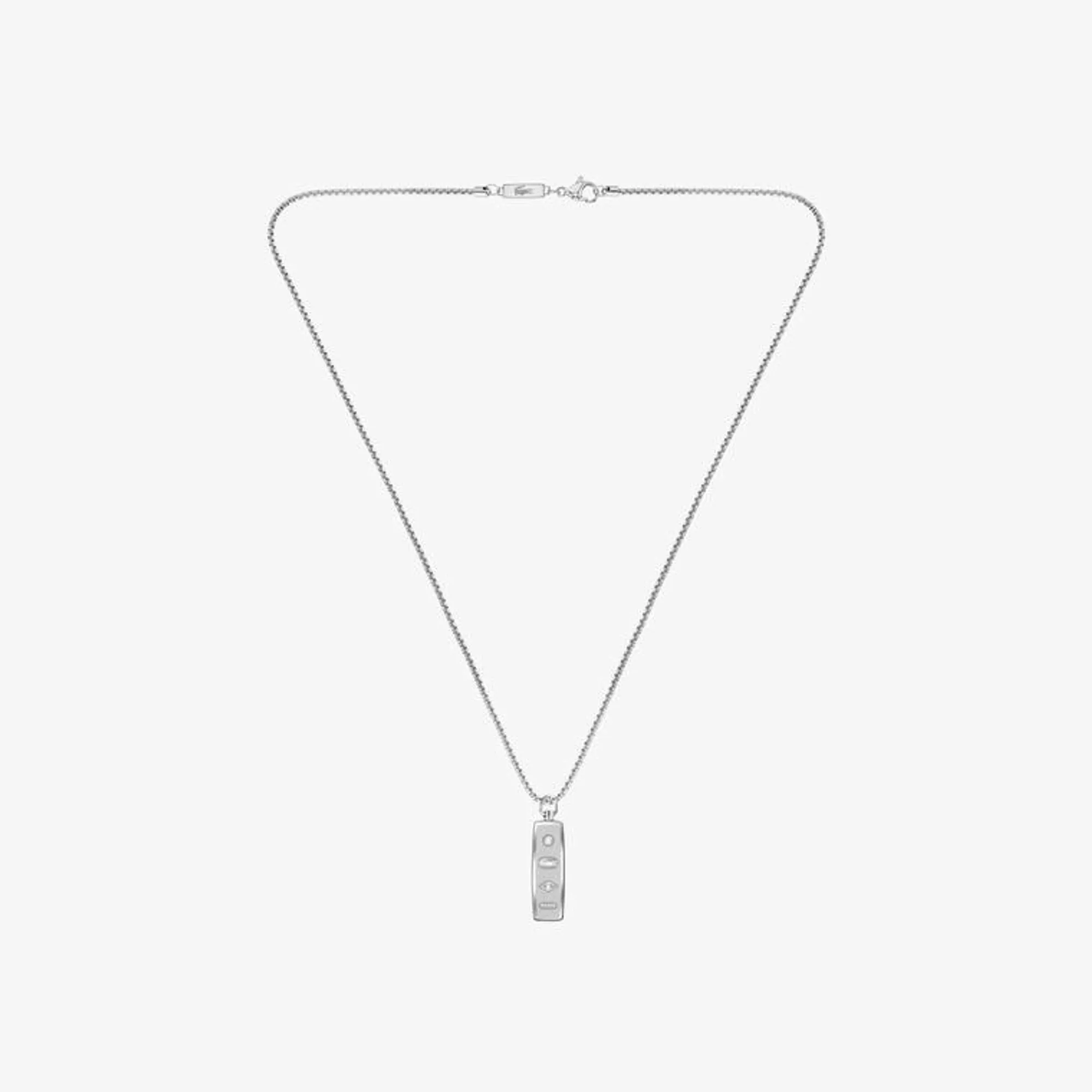 Lacoste District Necklace - Silver