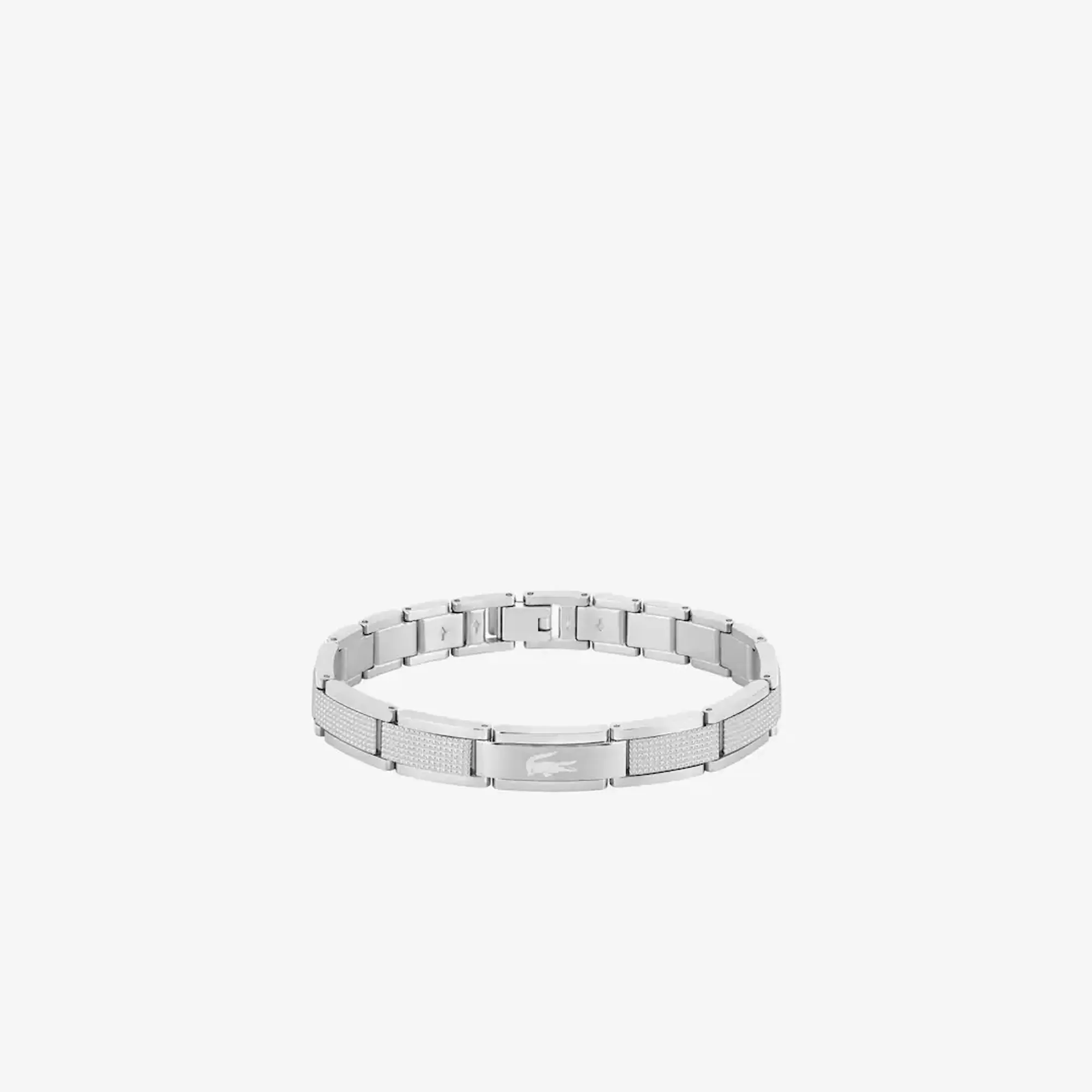 Lacoste Stencil Bracelet - Silver