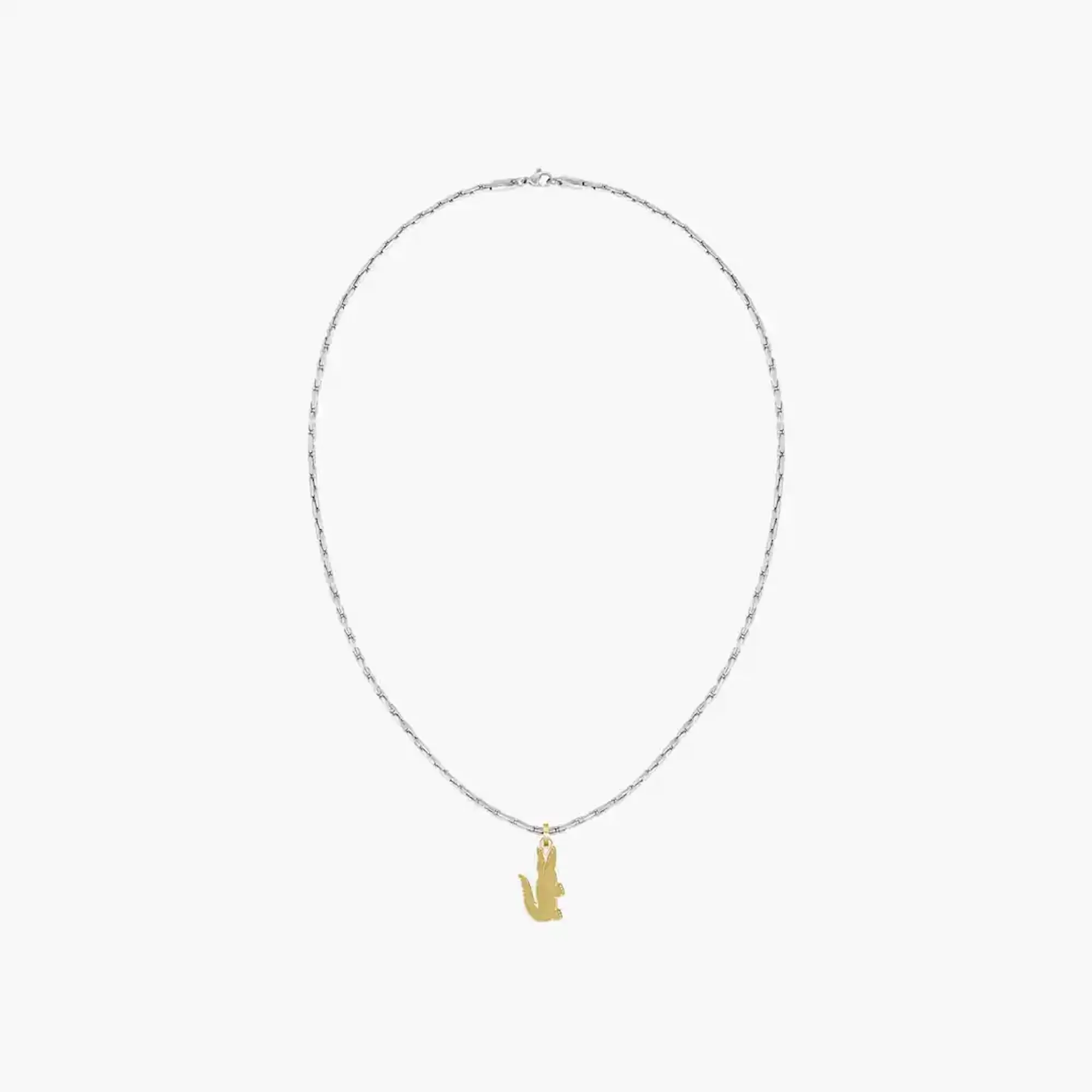 Lacoste Arthor Necklace - Silver / Gold