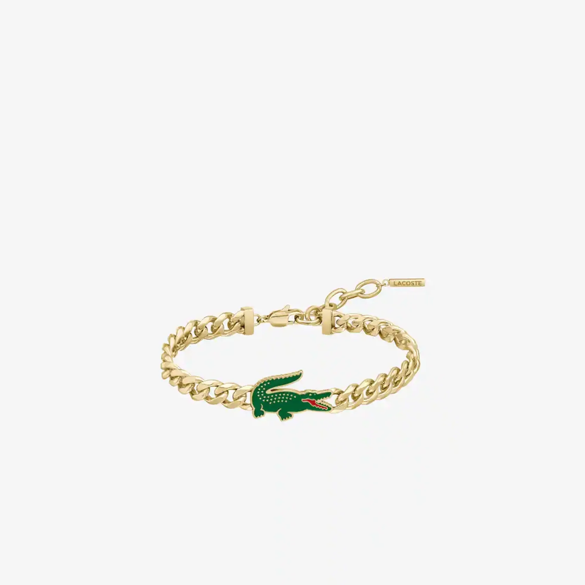 Lacoste Arthor Bracelet - Gold / Green