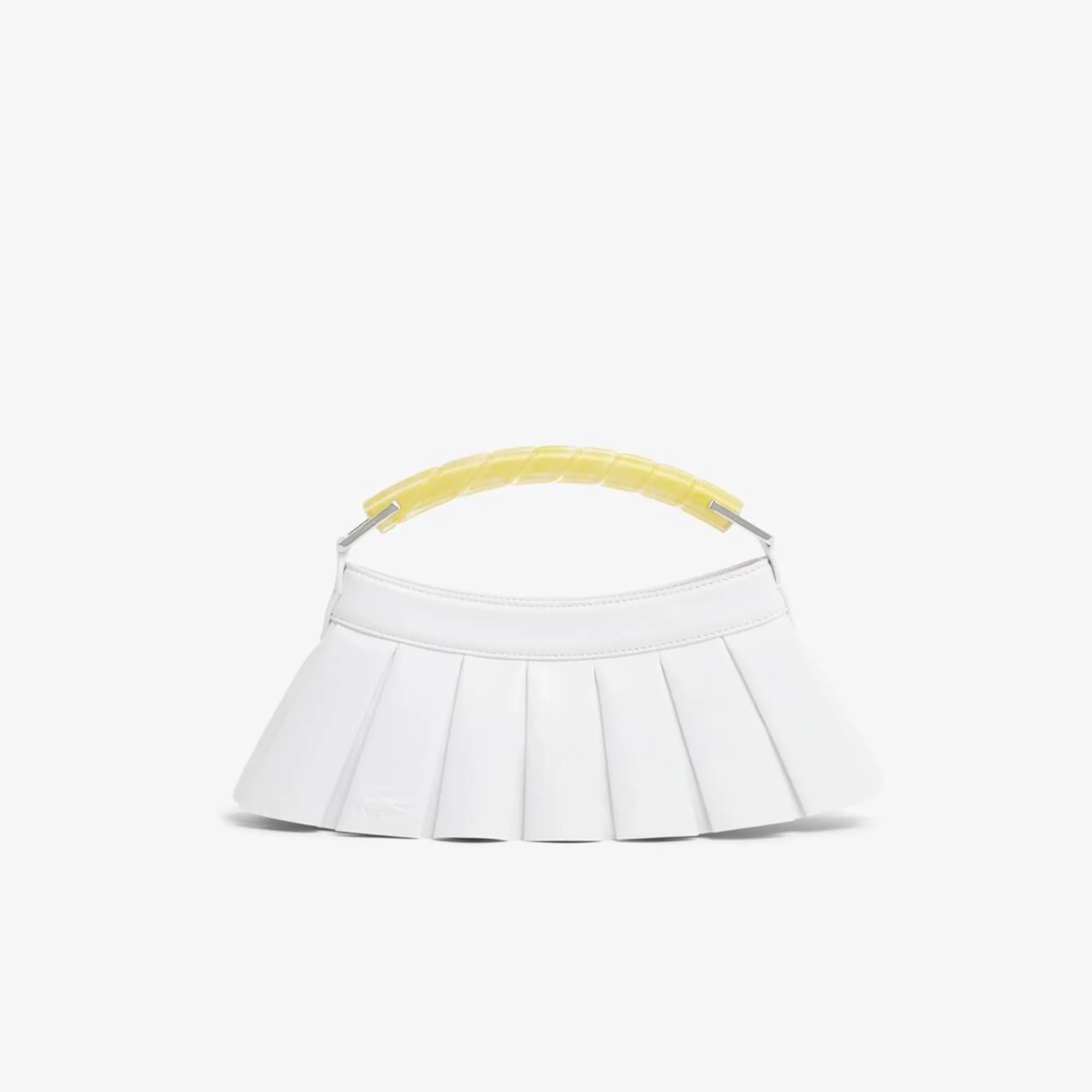 Lacoste Runway H Lenglen Leather Bag - White