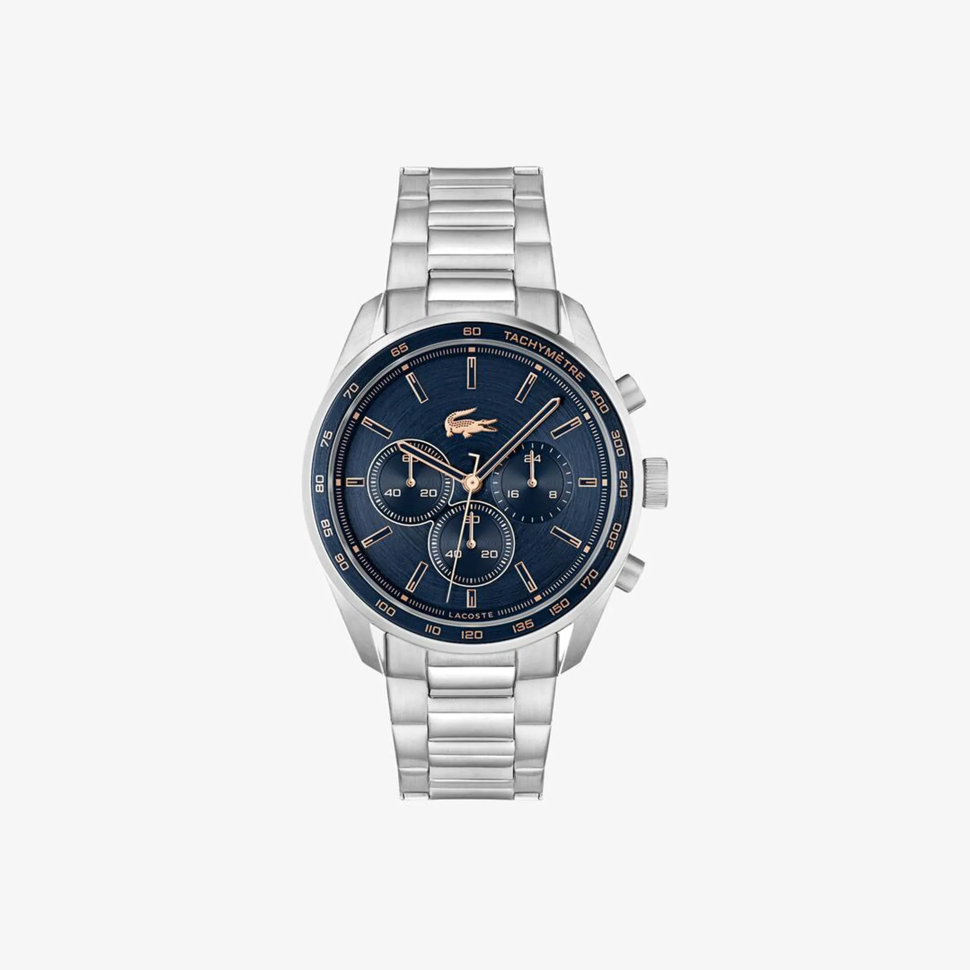 Lacoste Boston Stainless Steel Chronograph Watch - Colour