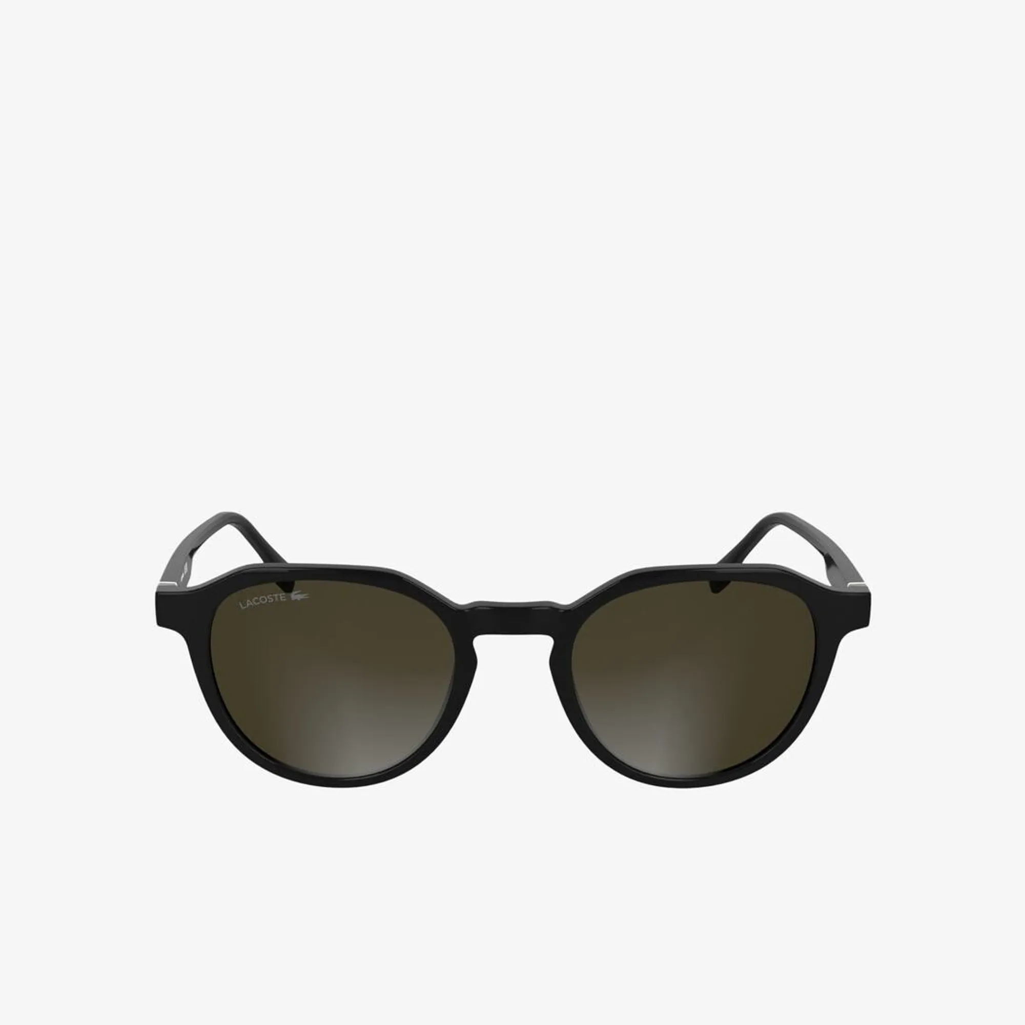 Lacoste Easy Ribbon Oval Glasses - Matte Blue