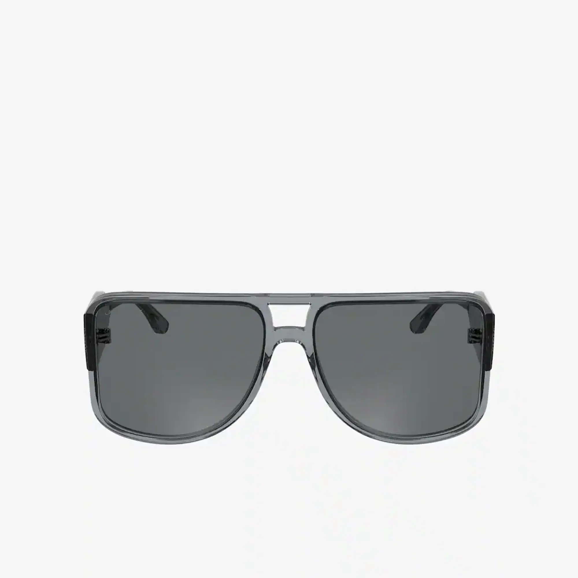 Lacoste The New Icon Acetate Navigator Glasses - Transparent Grey