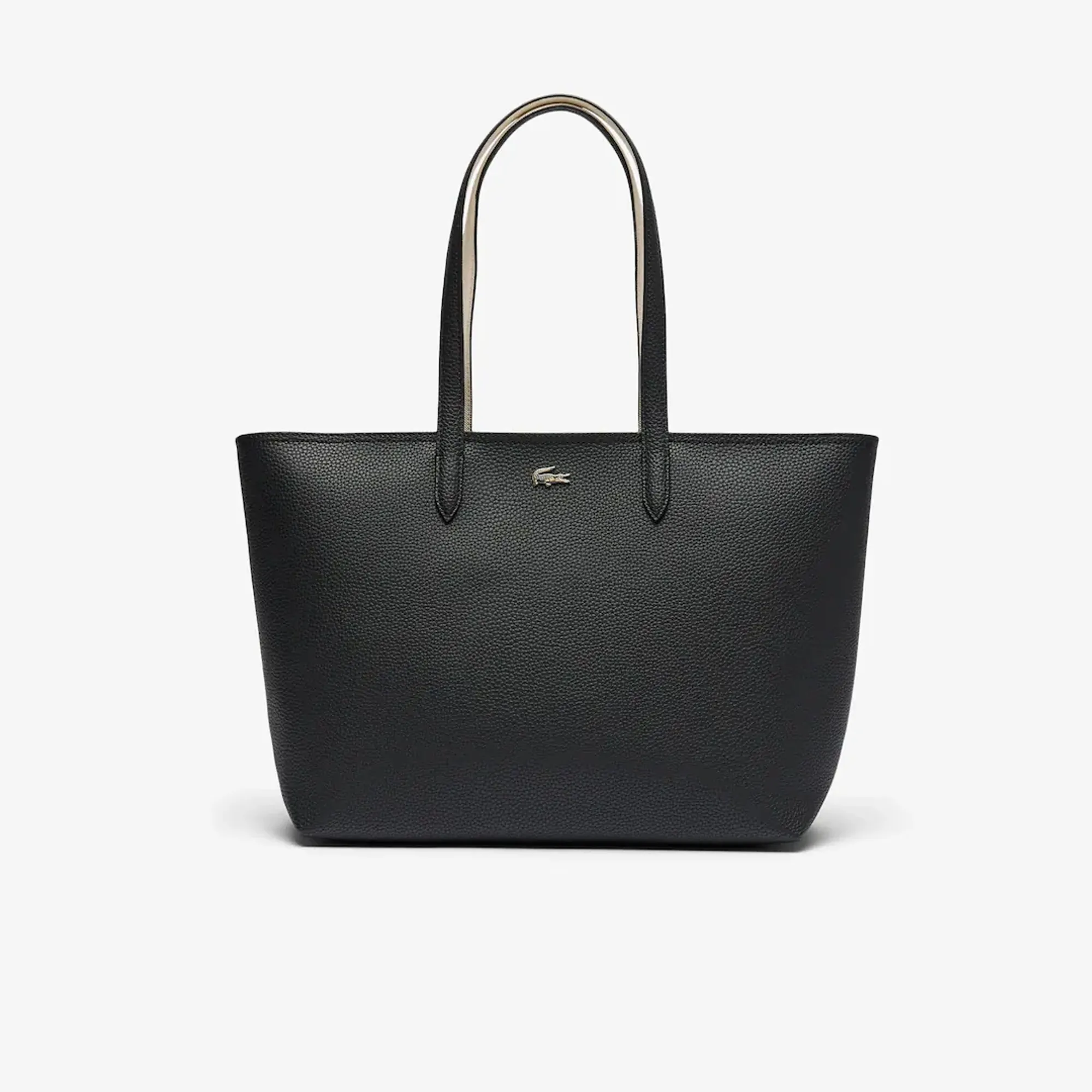 Lacoste Anna Zipped Tote - Black Flour