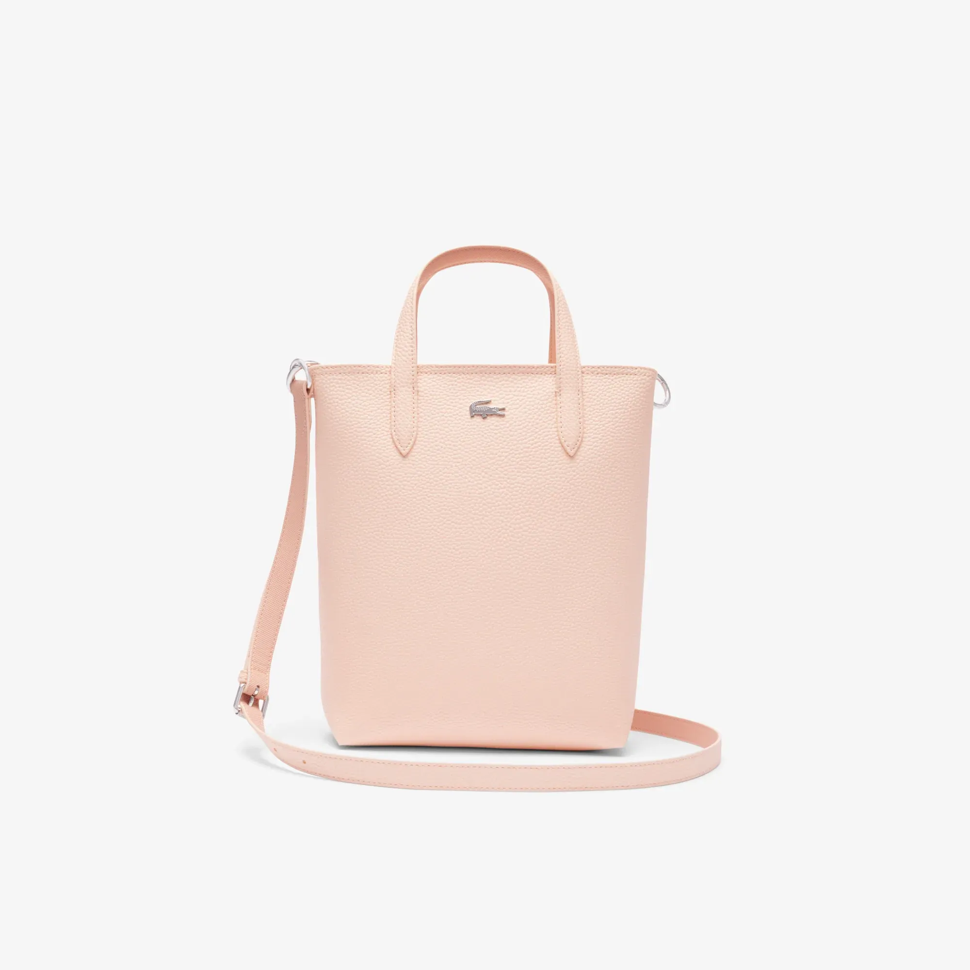 Lacoste Anna Vertical Reversible Tote - Angora Latte