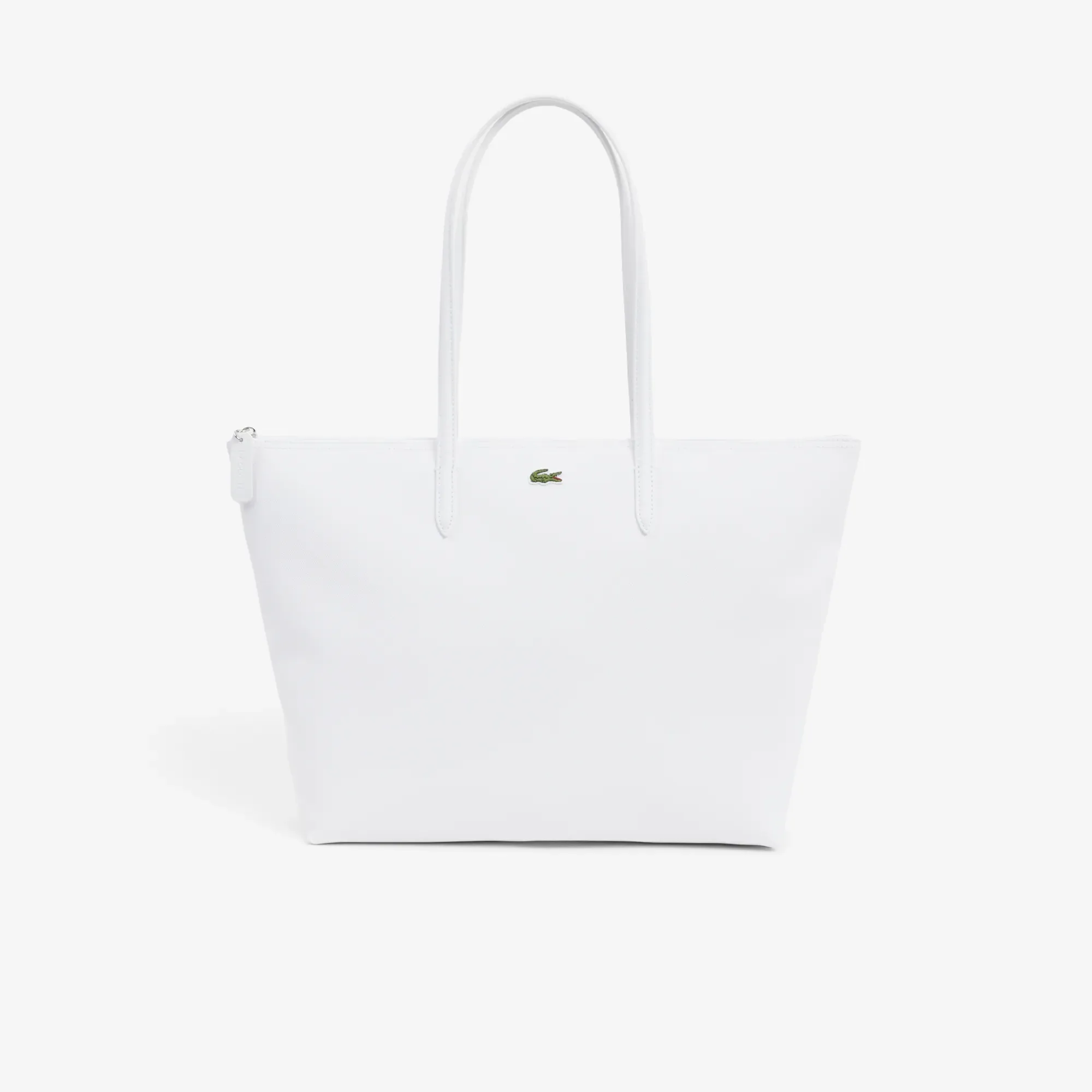 Lacoste Large L.12.12 Concept Tote - White