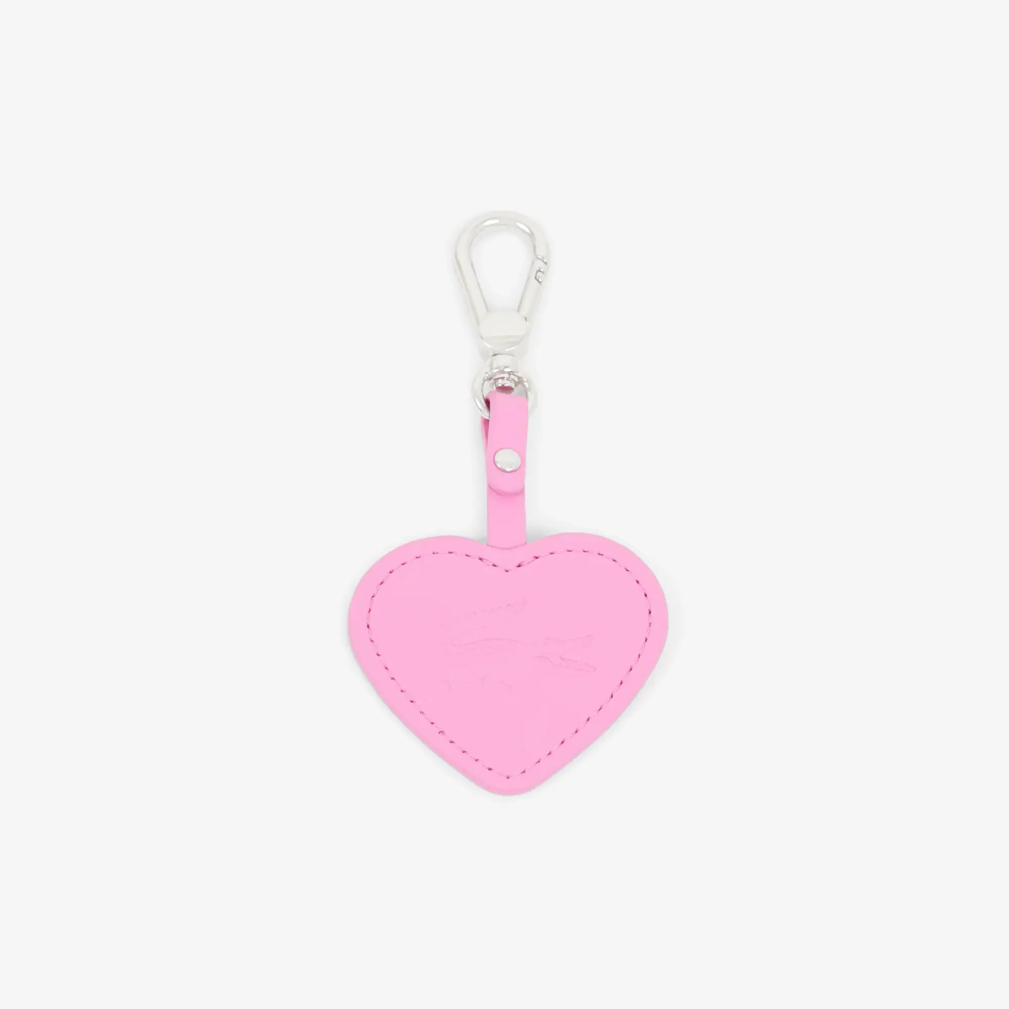 Lacoste Heart L Charms Key Ring - Fuchsia