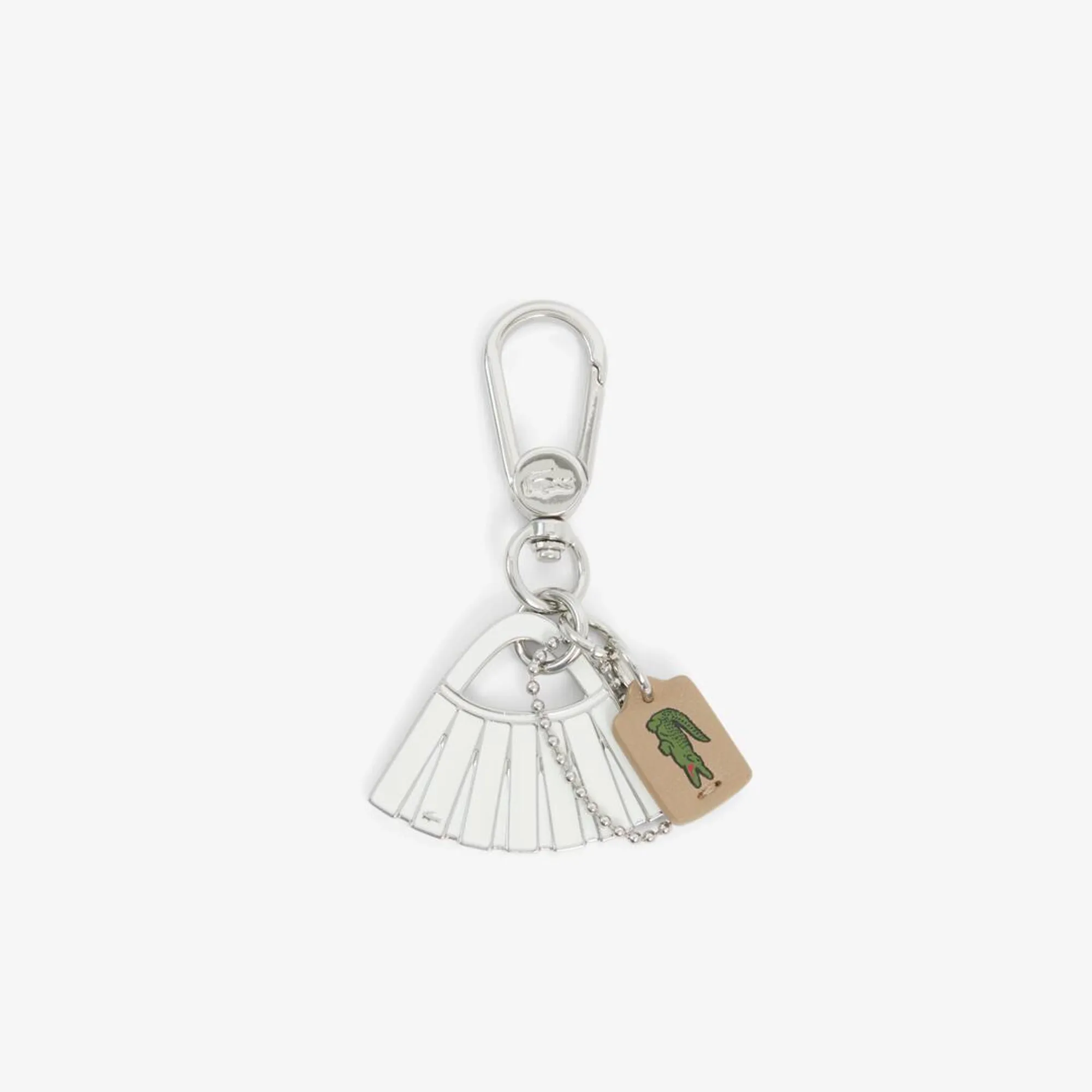 Lacoste Lenglen L Charms Key Ring - Cristalline