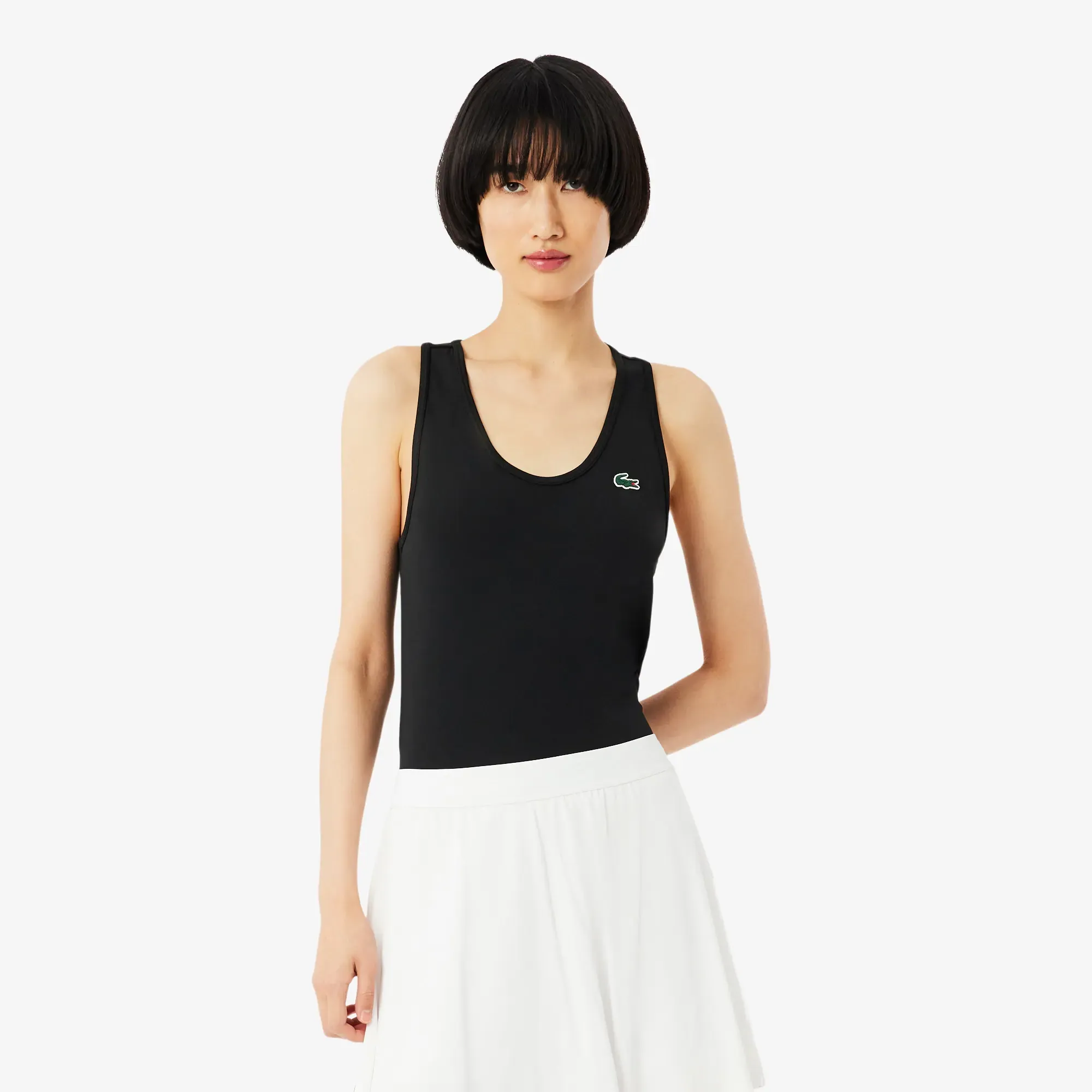 Lacoste Sport Slim Fit Tank Top - Noir