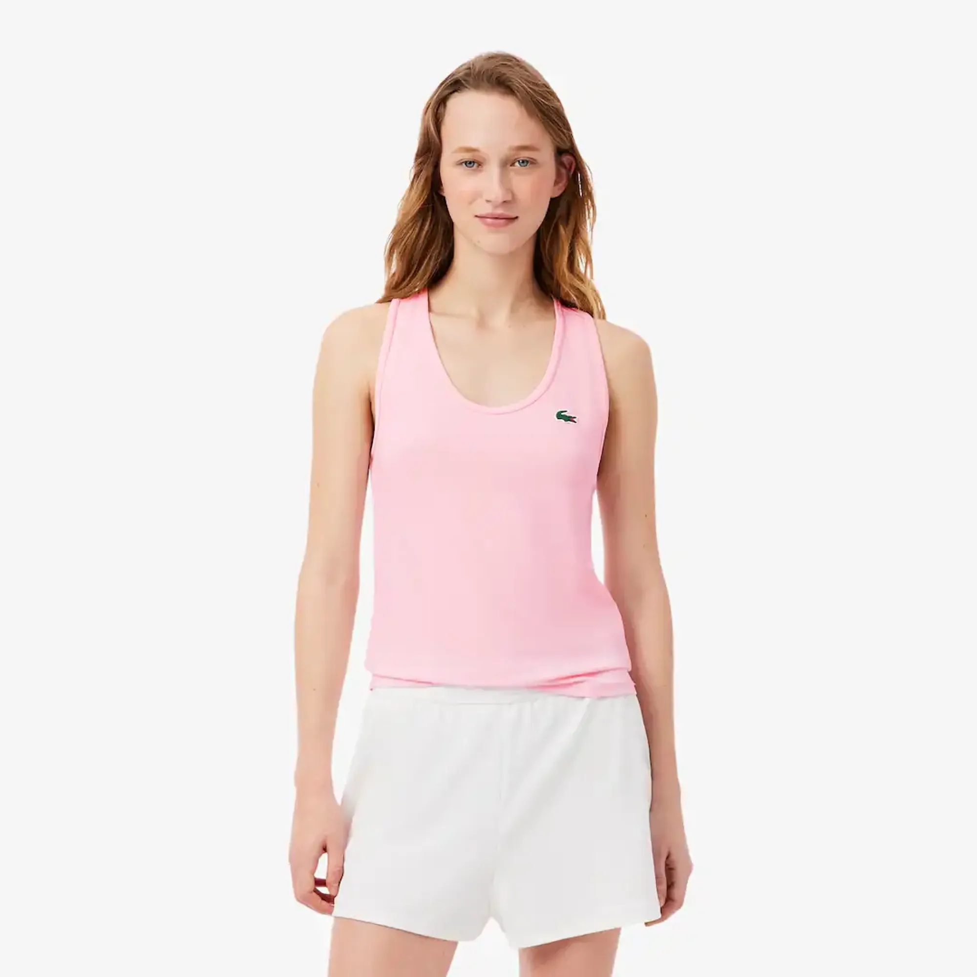Lacoste Sport Slim Fit Tank Top - Light Pink